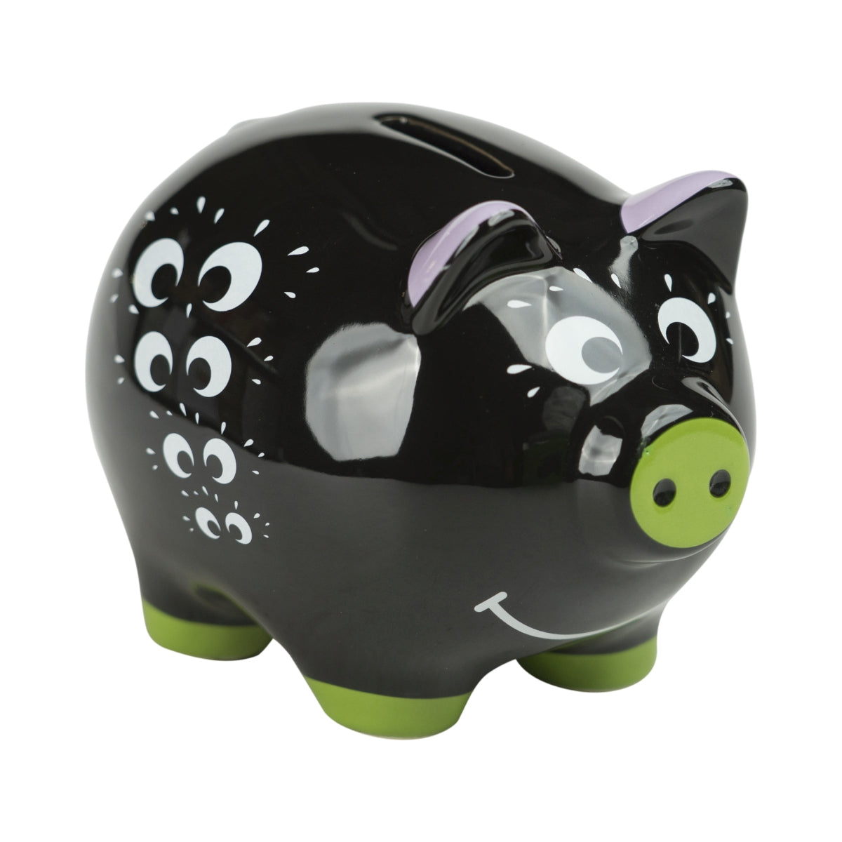 Little Coward Piggy Bank Money Saving Pot Party "THE SPARTY PIG" Oink – Widok 3