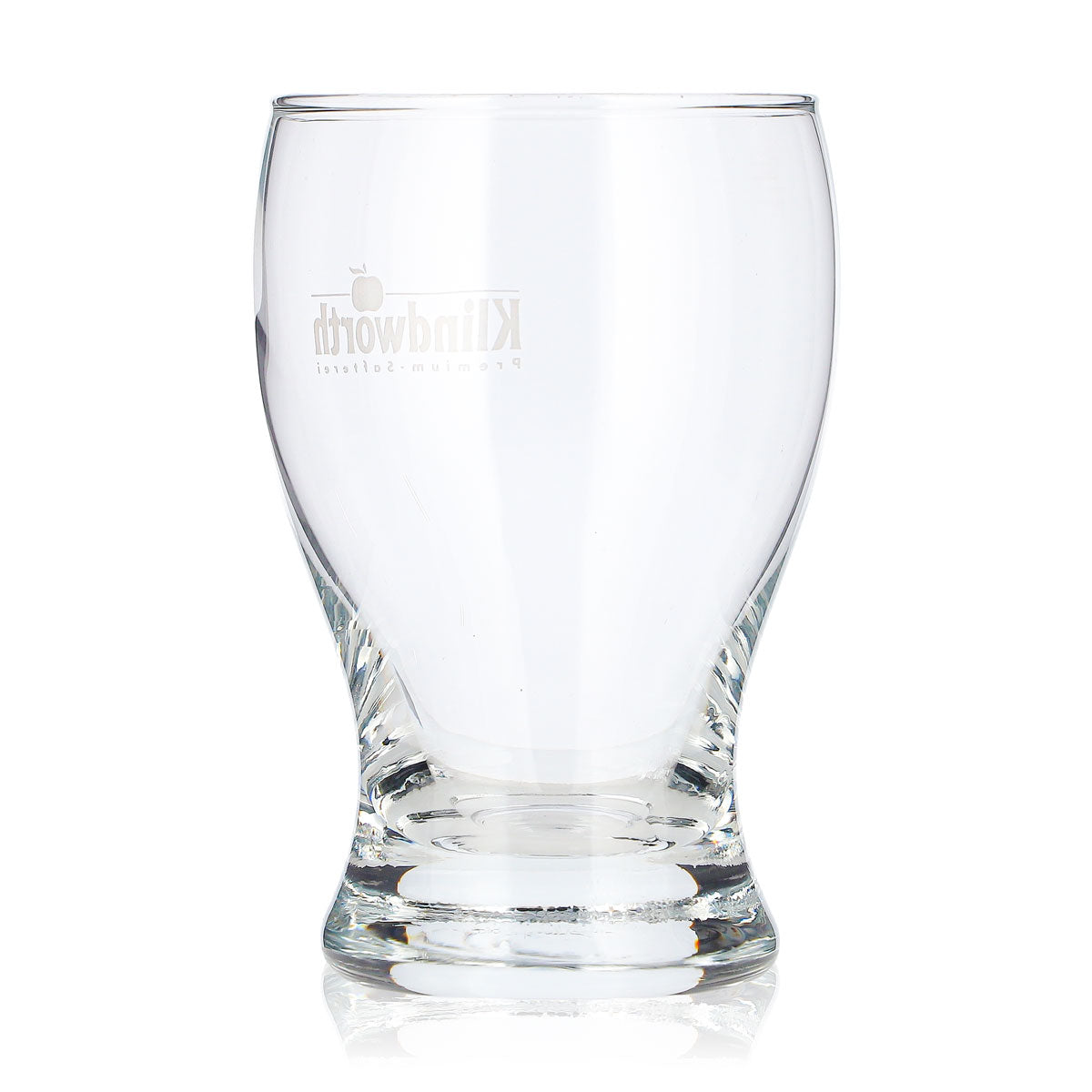 Szklanka do napojów bezalkoholowych Klindworth 0,19 l, typu longdrink, seria Premium Safterei, z białym logo – Widok 3
