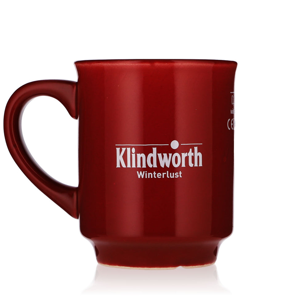Klindworth Kubek do napojów bezalkoholowych Grzane wino 0,2 l Winterlust, Auf Wiederglüh´n Ceramika