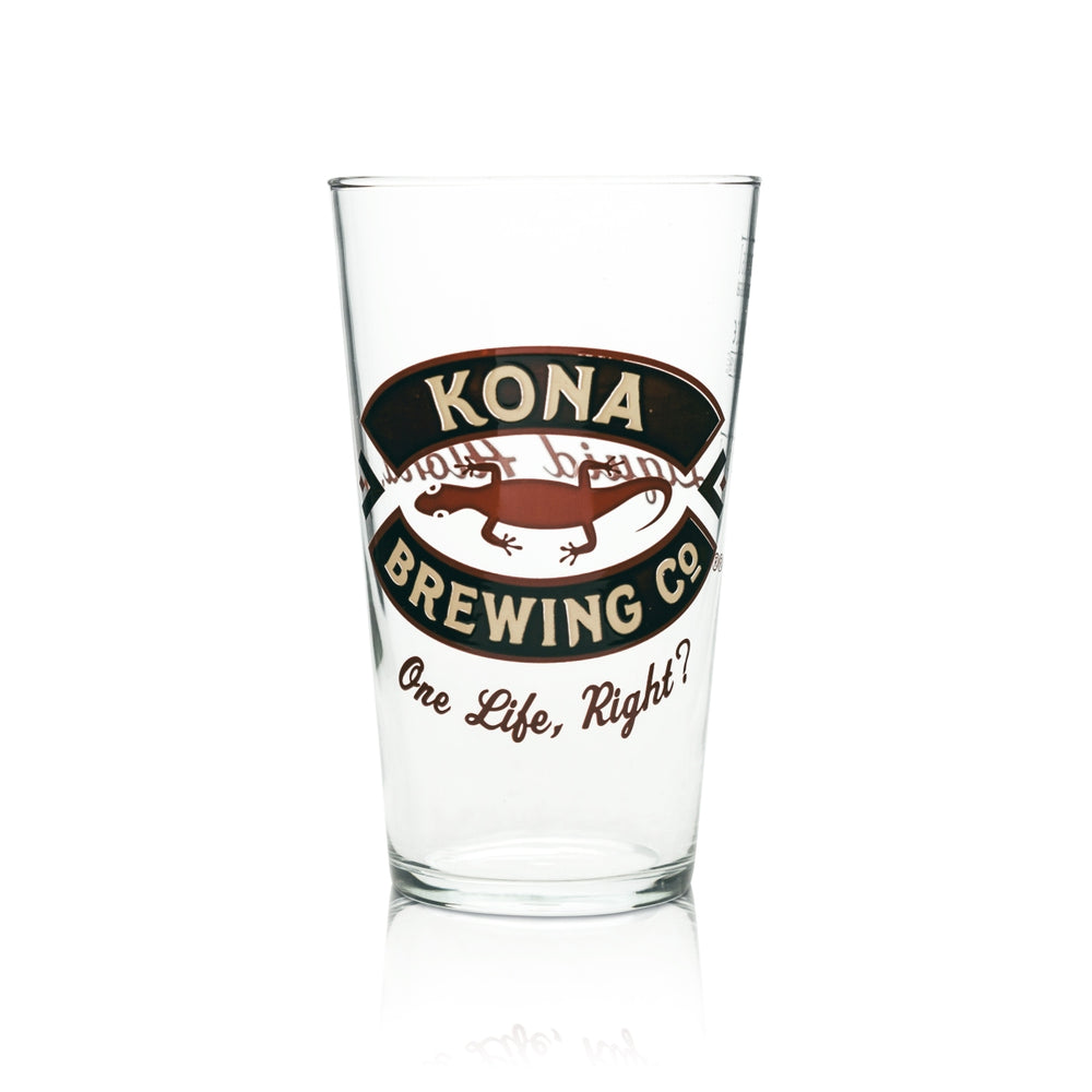 Szklanka do piwa Kona 0,5l Kufel do piwa Hawaje Szklanki rzemieślnicze Browar Aloha Willi