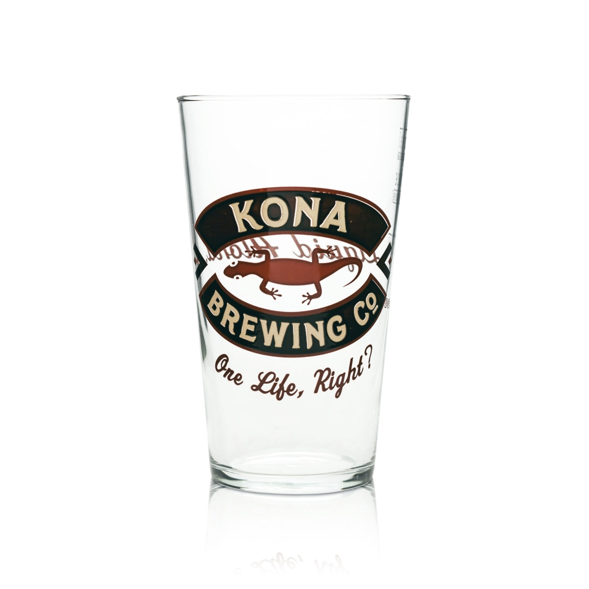 6x Kona Beer Glass 0,5l Pint Mug Hawaii Beer Craft Glasses Brewery Aloha Willi – Widok 2
