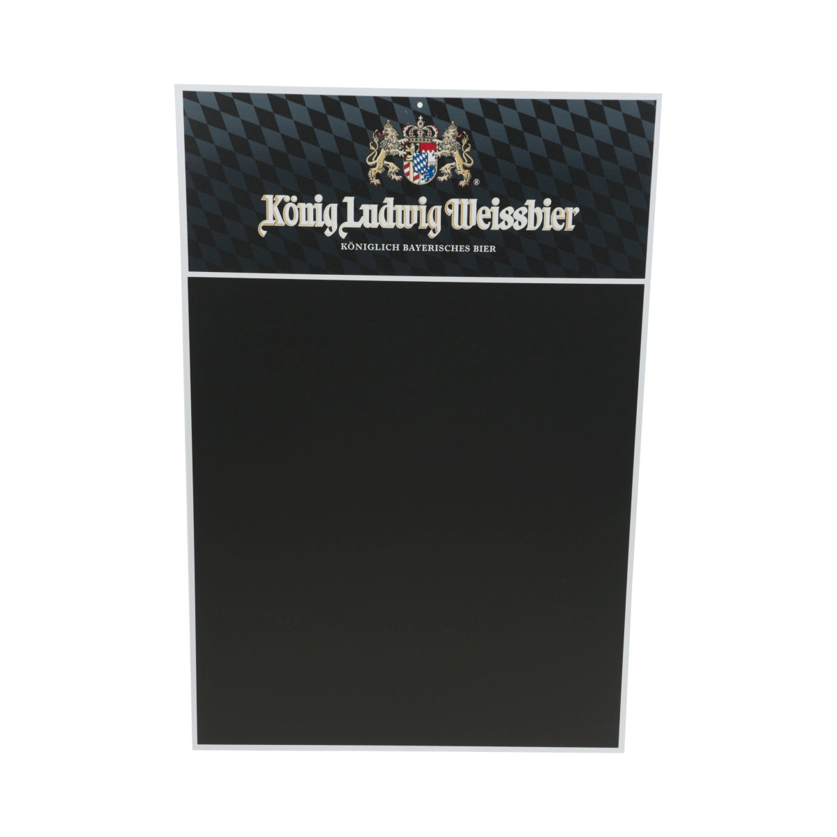 Tablica piwna King Ludwig 75x50cm Menu Gastro Znak ścienny Stand Up Bar