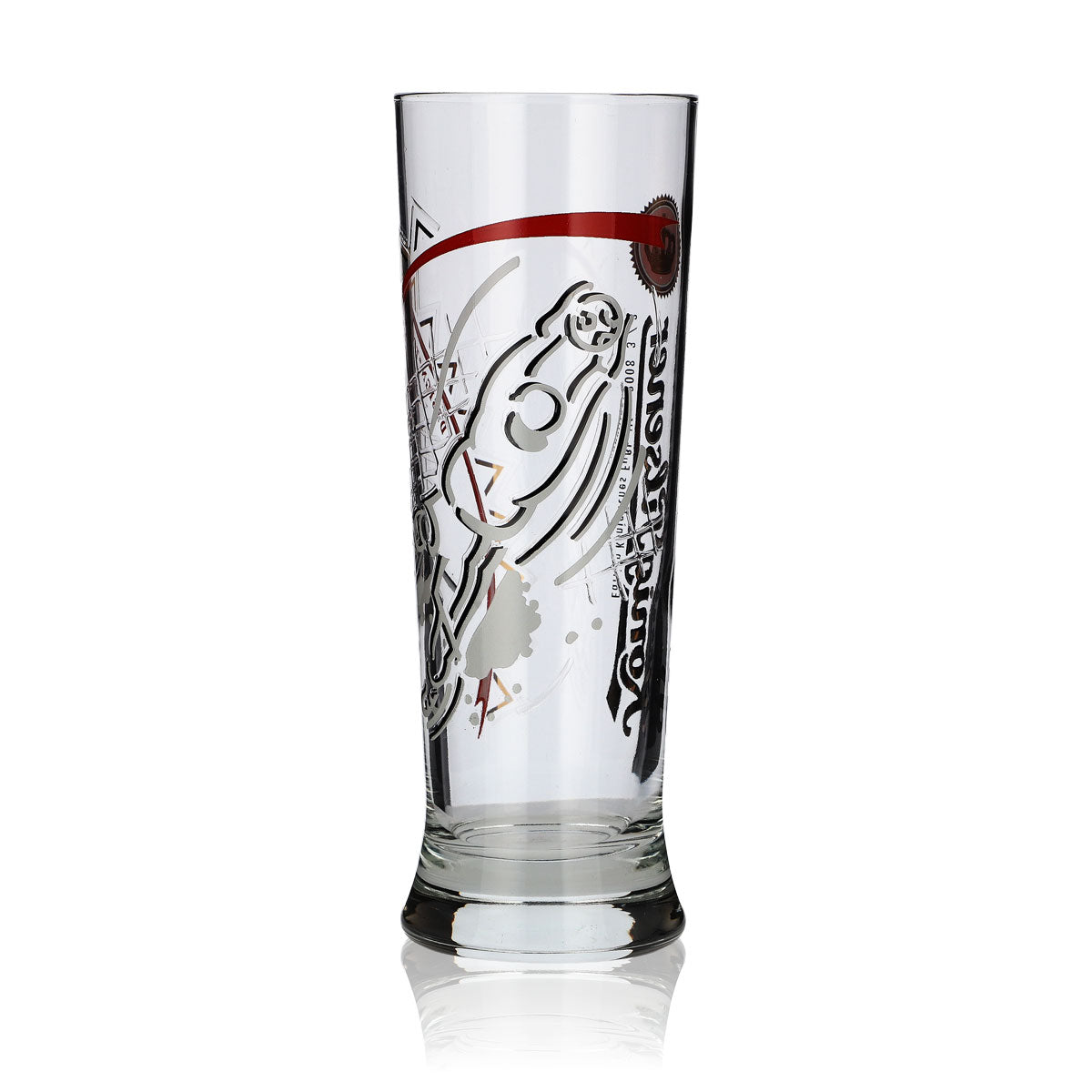 Król Pilsener Szklanka Piwna Edycja 2008 „Bramka” Szklanki do piwa Szklanka Pokal – Widok 3