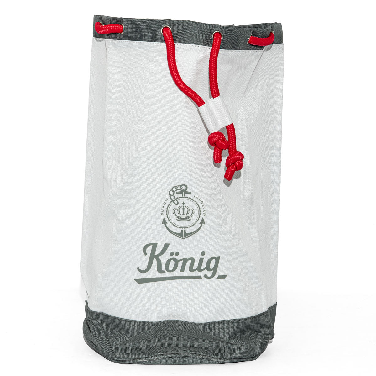 Plecak typu sea bag König Pilsener Torba outdoorowa Biała plandeka samochodowa