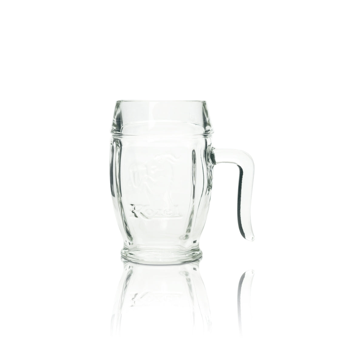 Kozel szklanka do piwa 0,5l kufel relief Ritzenhoff Seidel uchwyt szklanki Czechy Piwo