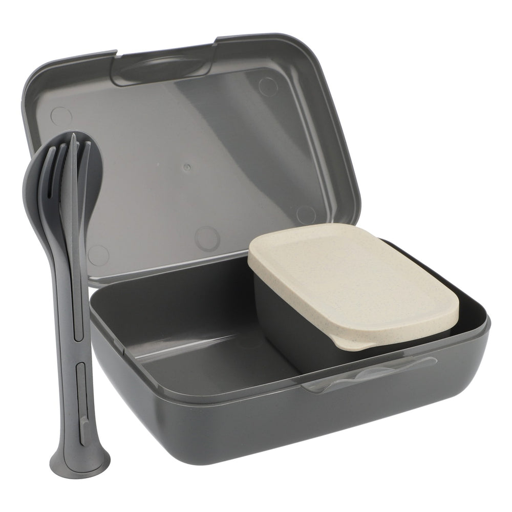 Zestaw lunchboxów Koziol z puszką Zestaw sztućców CANDY READY Pudełko na kanapki