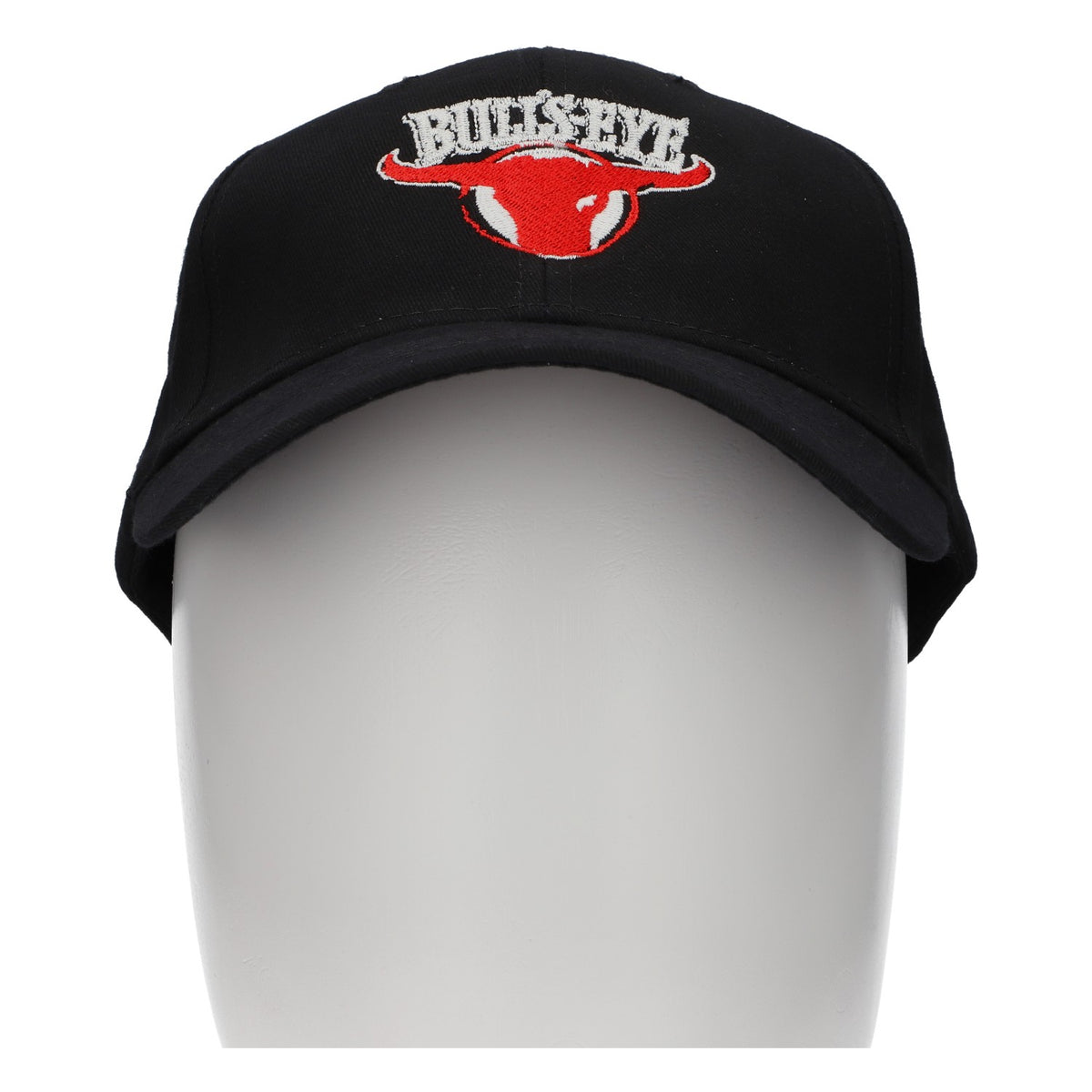 Czapka z daszkiem Kraft Bulls-Eye, czarna, regulowana, bawełniana – Widok 2