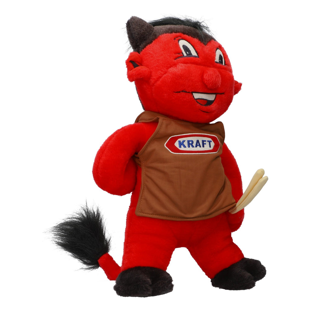 Kraft Partyteufel – pluszowa maskotka o wysokości 60 cm z Betzenbergu w Kaiserslautern – szczypce