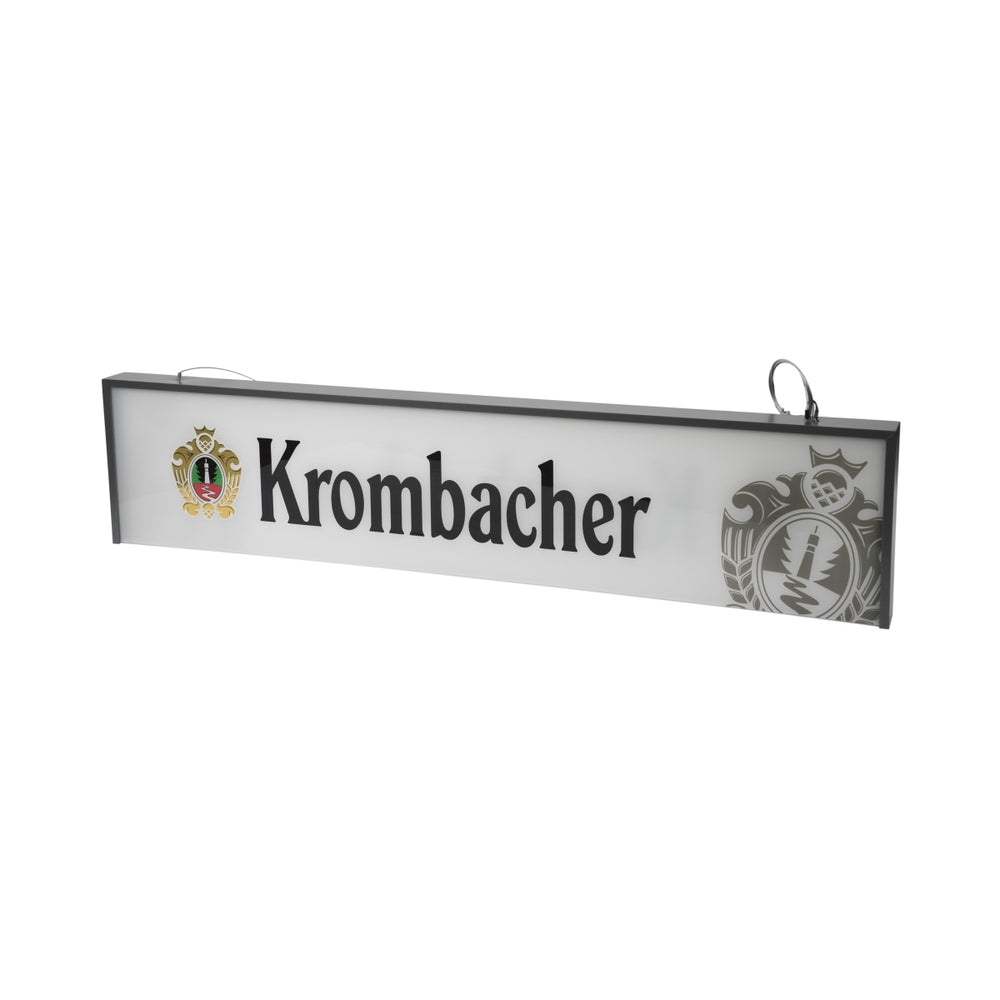 Krombacher piwo bar światło Podświetlany znak Lightbox Tablica LED Gastro Bar