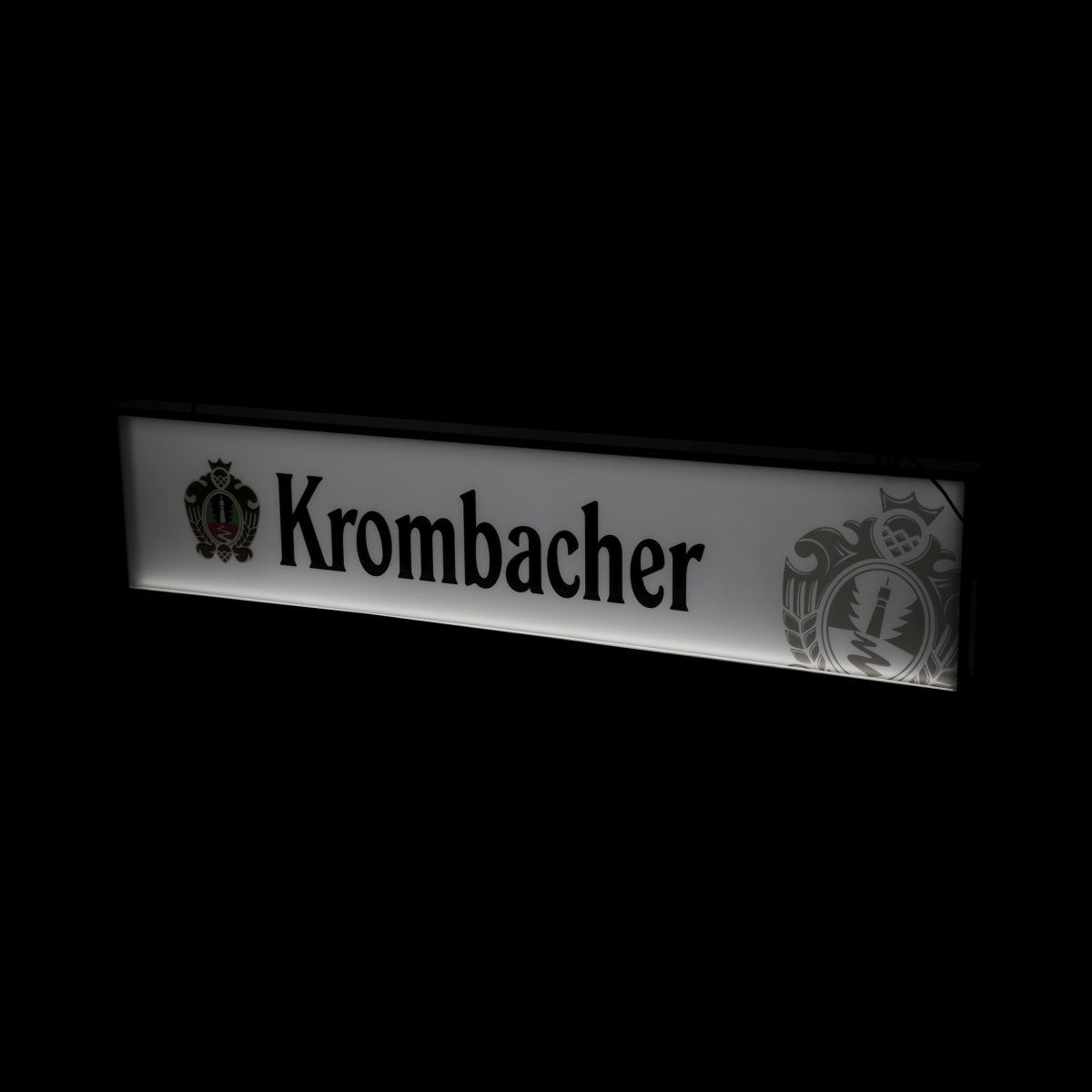 Krombacher piwo bar światło Podświetlany znak Lightbox Tablica LED Gastro Bar – Widok 3