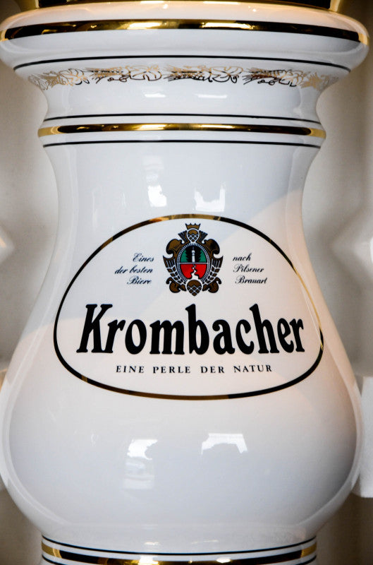 Krombacher Bier Zapfsäule Bier Keramik Zapfsäule 3 przyłącza kranowe