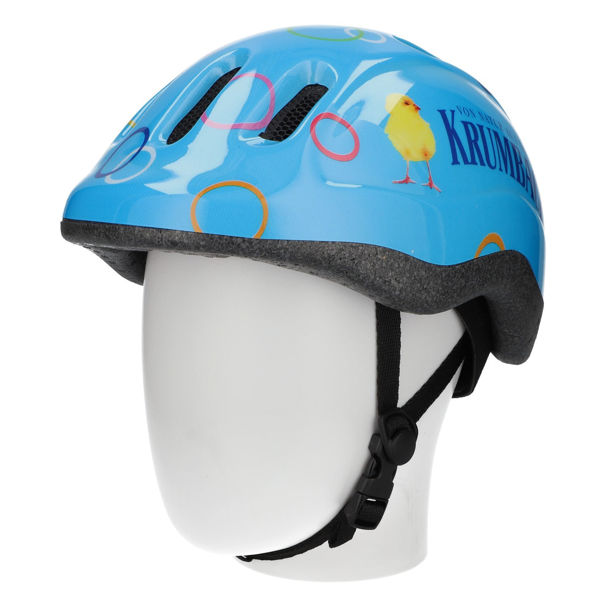 Krumbach Wasser – kask rowerowy, rozmiar M (52–56 cm), Busch Helmets, niebieski, z tworzywa sztucznego