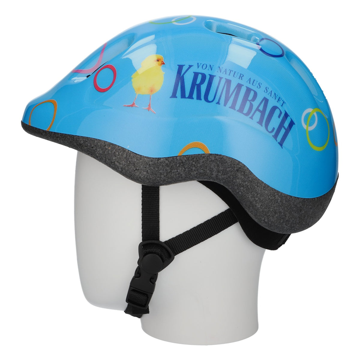 Krumbach Wasser – kask rowerowy, rozmiar M (52–56 cm), Busch Helmets, niebieski, z tworzywa sztucznego – Widok 3