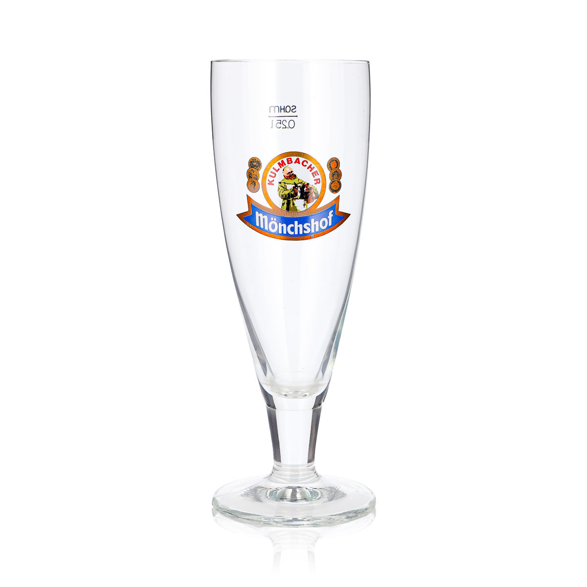 Szklanka do piwa Kulmbacher Reichelbräu 0,25 l, puchar Mönchshof Sahm – Widok 2