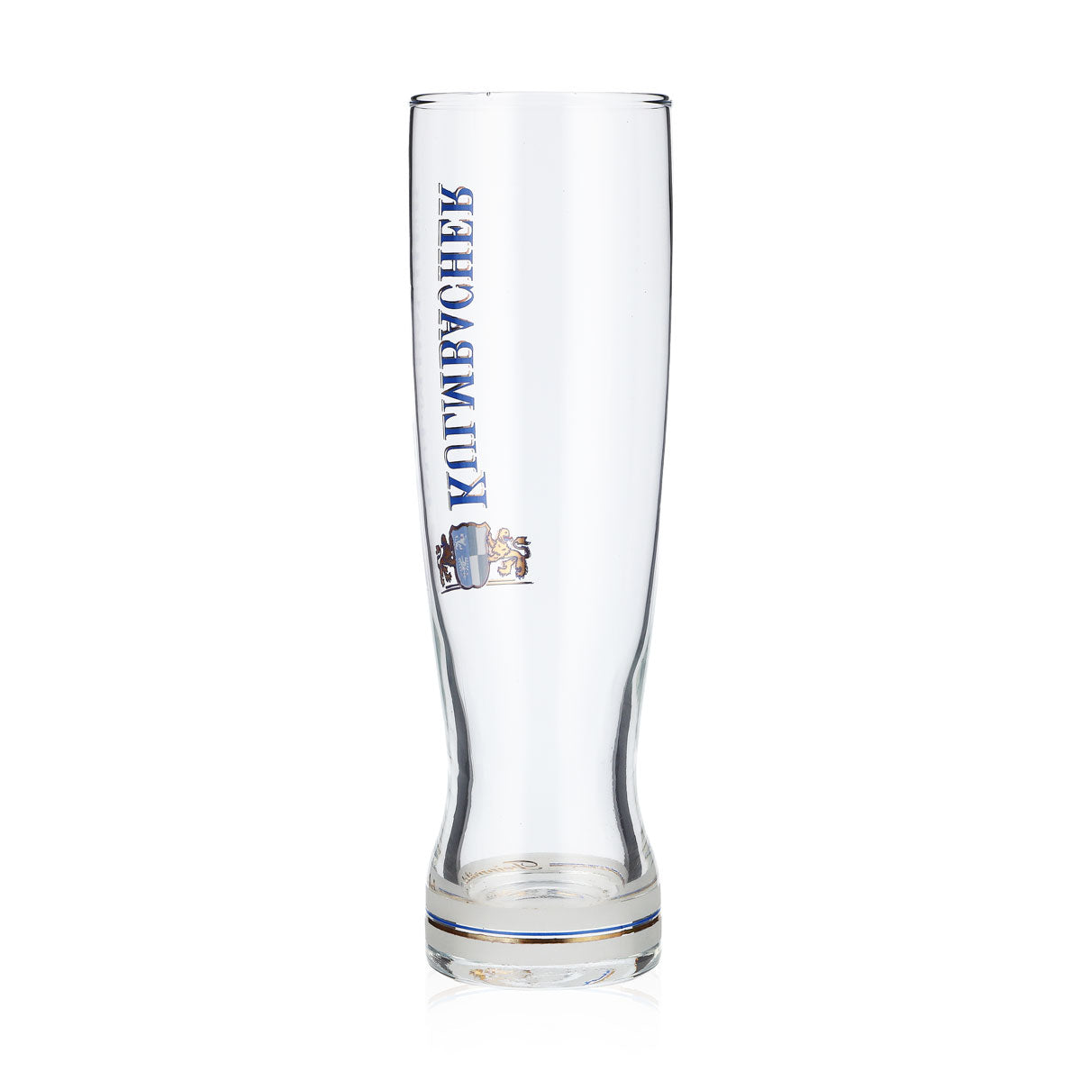 Kufel do piwa Kulmbacher Reichelbräu 0,38 l, delikatny smak, logo wzdłużne – Widok 3