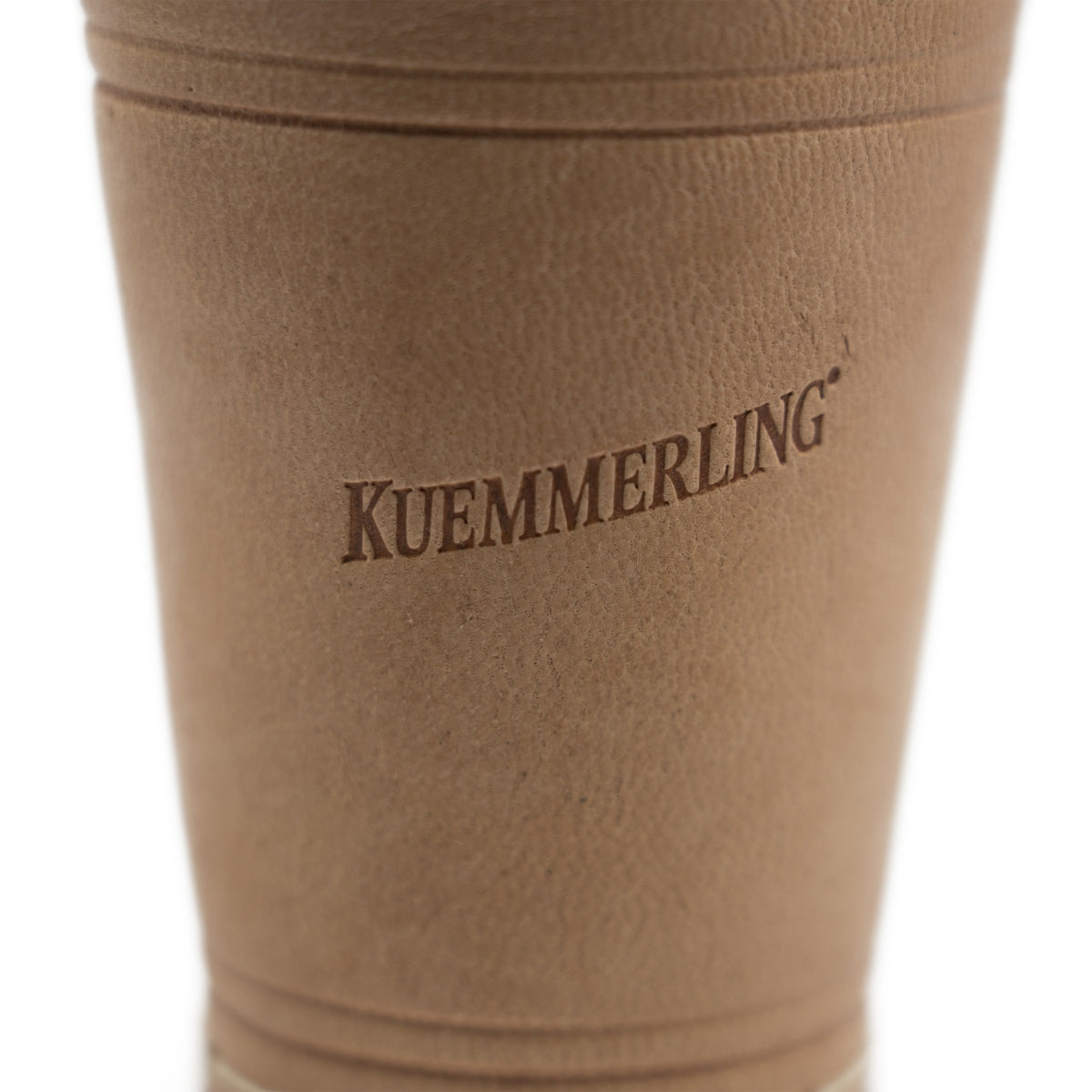 Kümmerling likier kubek puzzle 3 kostki imitacja skóry brązowy gry drink bar – Widok 4