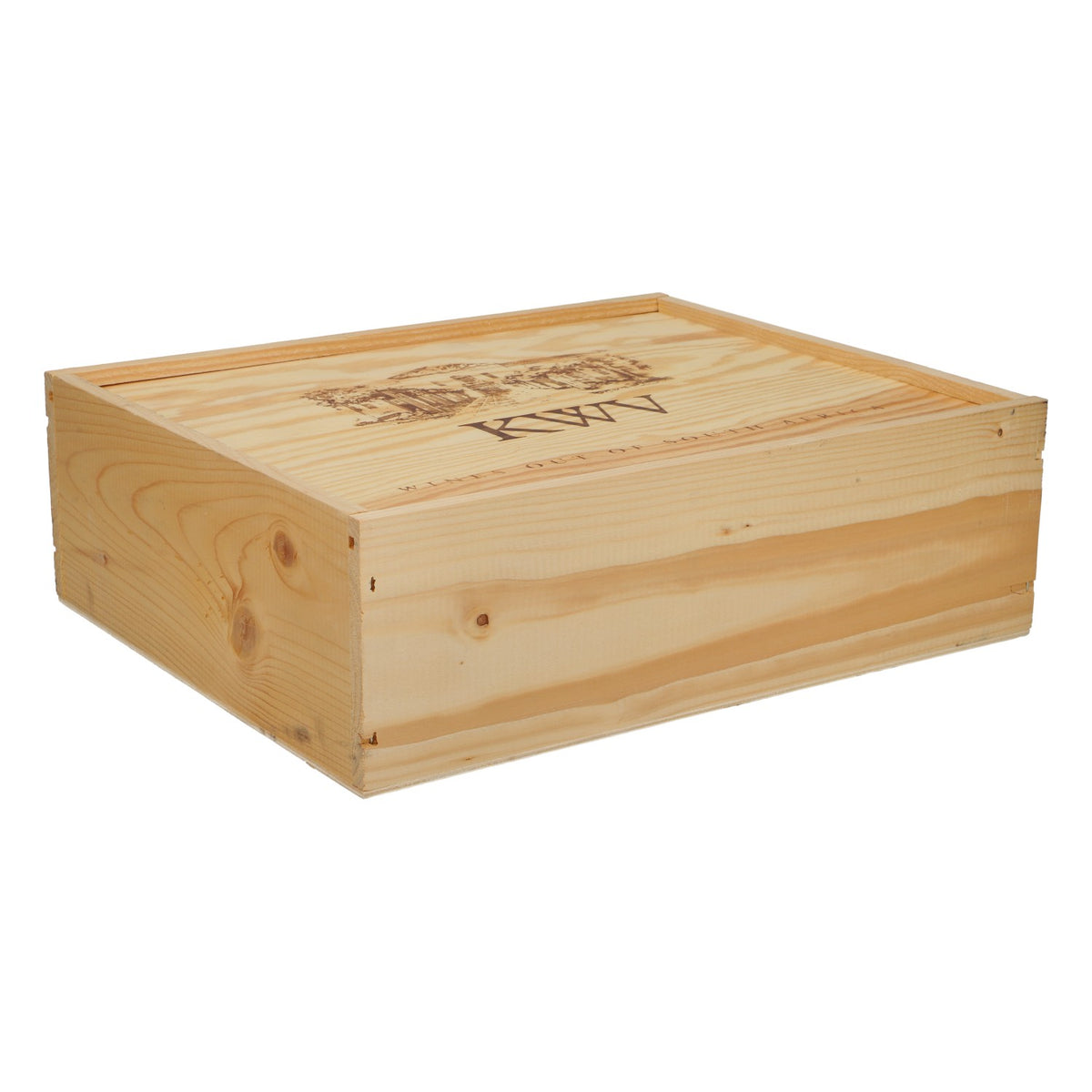 Skrzynka na wino KWV 28,5 x 34,5 x 11 cm  „Wina z Afryki Południowej”