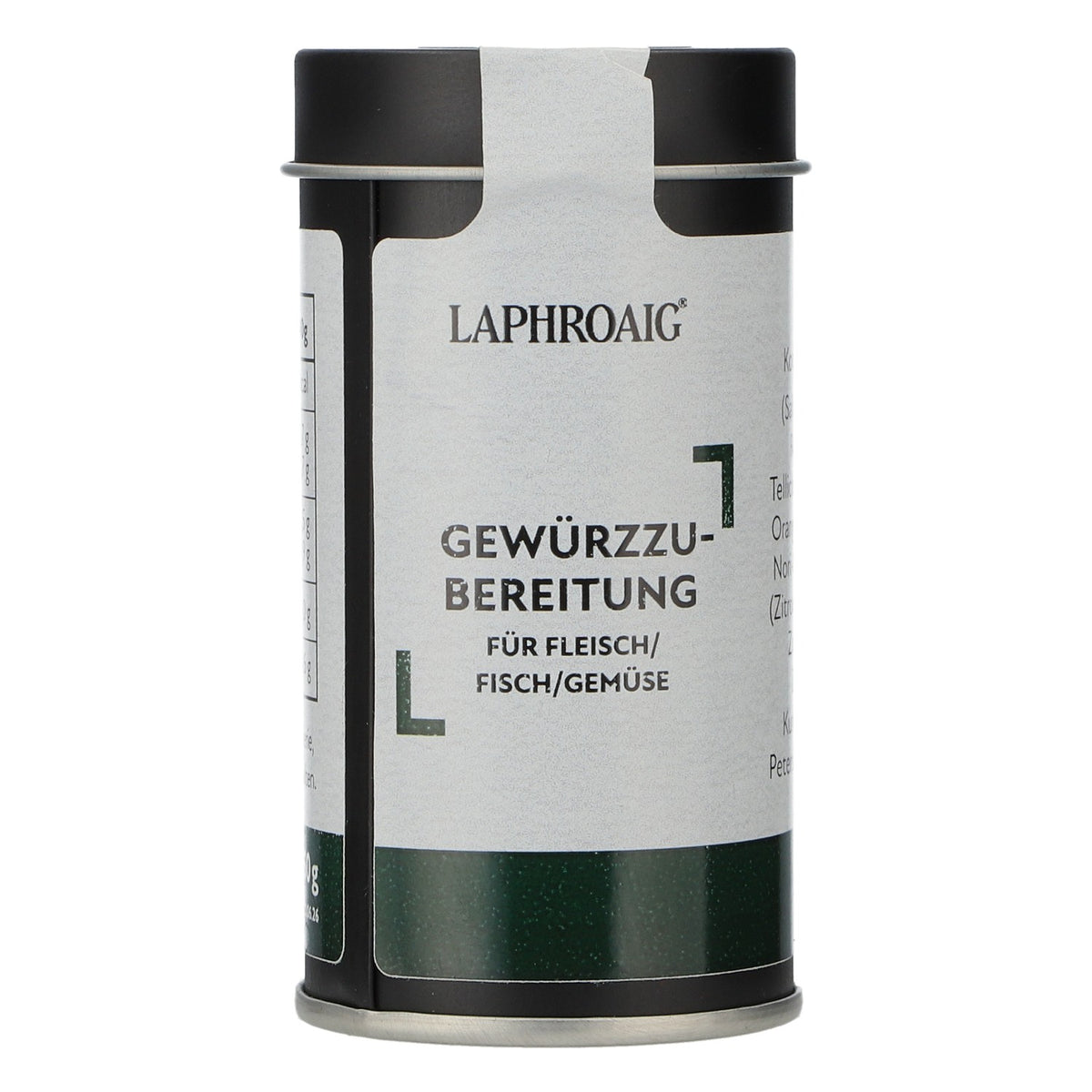 Puszka whisky Laphroaig wraz z mieszanką przypraw 50 g Do mięsa/ryb/warzyw