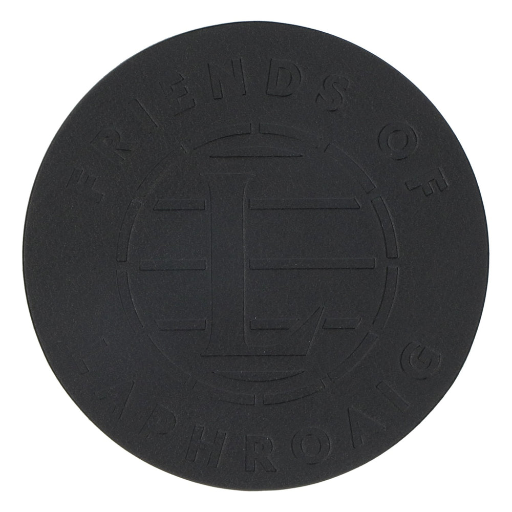 Podkładka pod szklankę do whisky Laphroaig Relief Leather Black Round  nowość