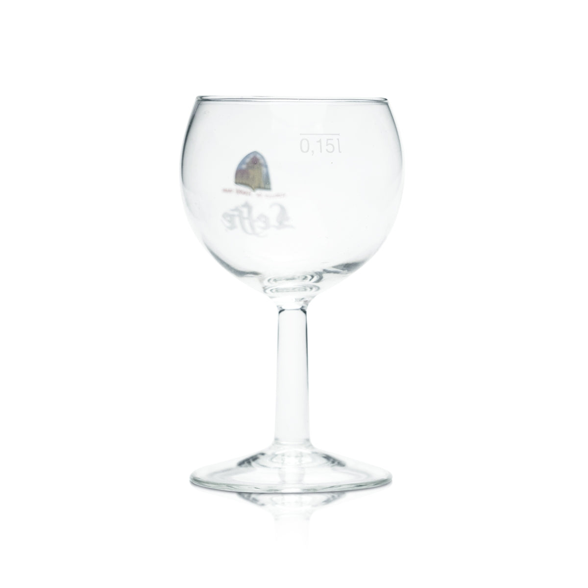 Szklanka do piwa Leffe 0,15l Goblet Tulip Cup Szklanki do piwa kalibrowane dębowe Gastro Blond – Widok 2