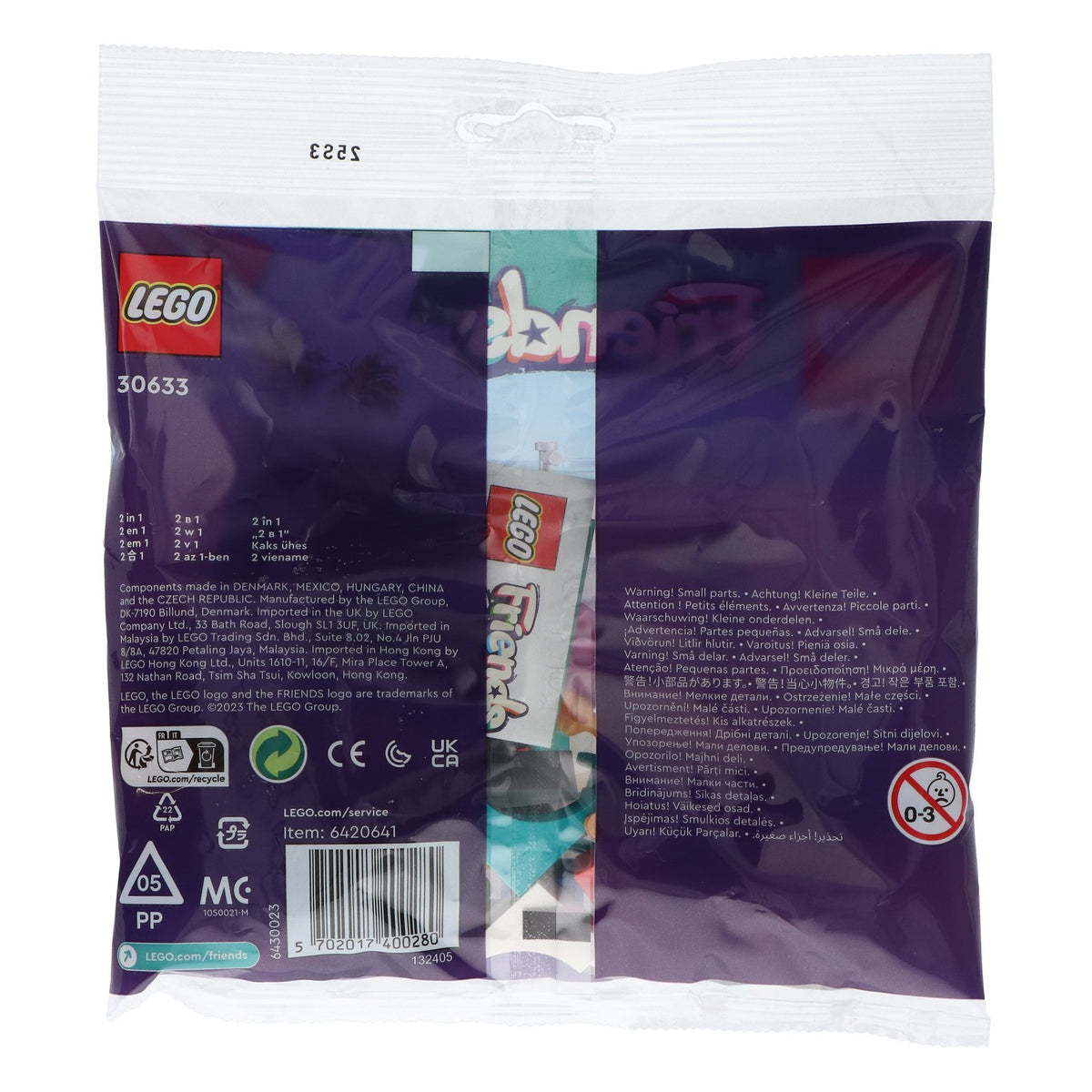 Zabawki Lego Lego Friends 30633  Rampa do skateboardingu – Widok 2