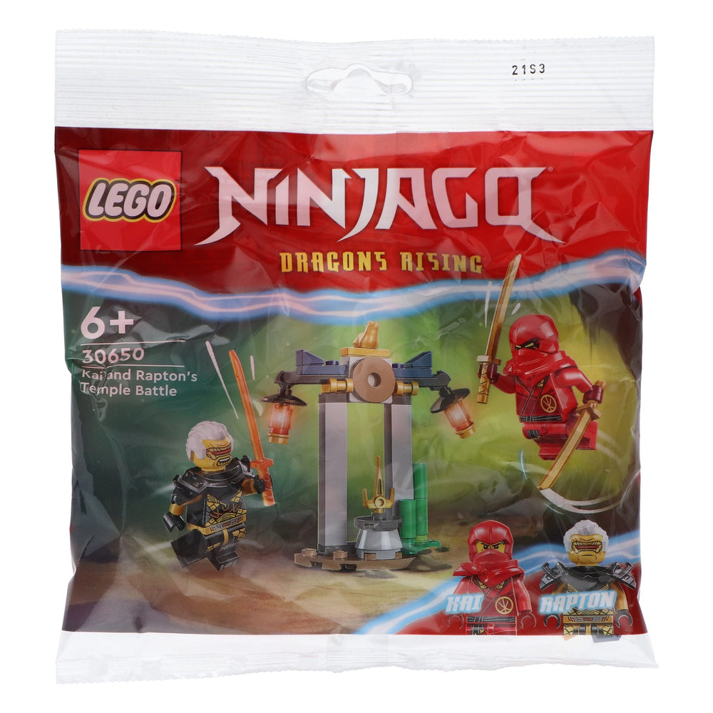 Zabawki Lego Lego Ninjago 30650  Pojedynek Kaisa i Raptona w świątyni