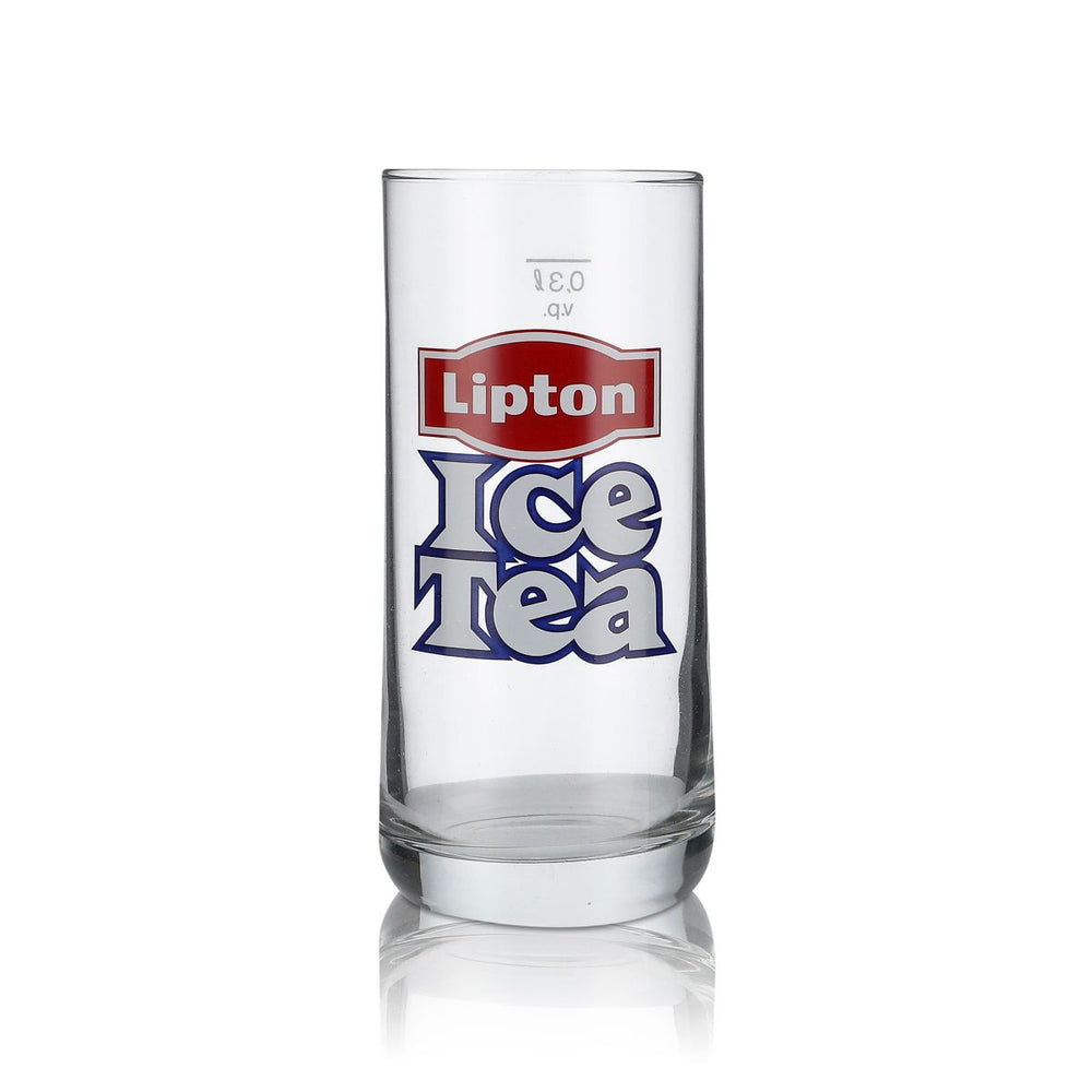 Lipton mrożona herbata szklanka 0,3 l szklanki do long drinków szklanki koktajlowe retro IceTea