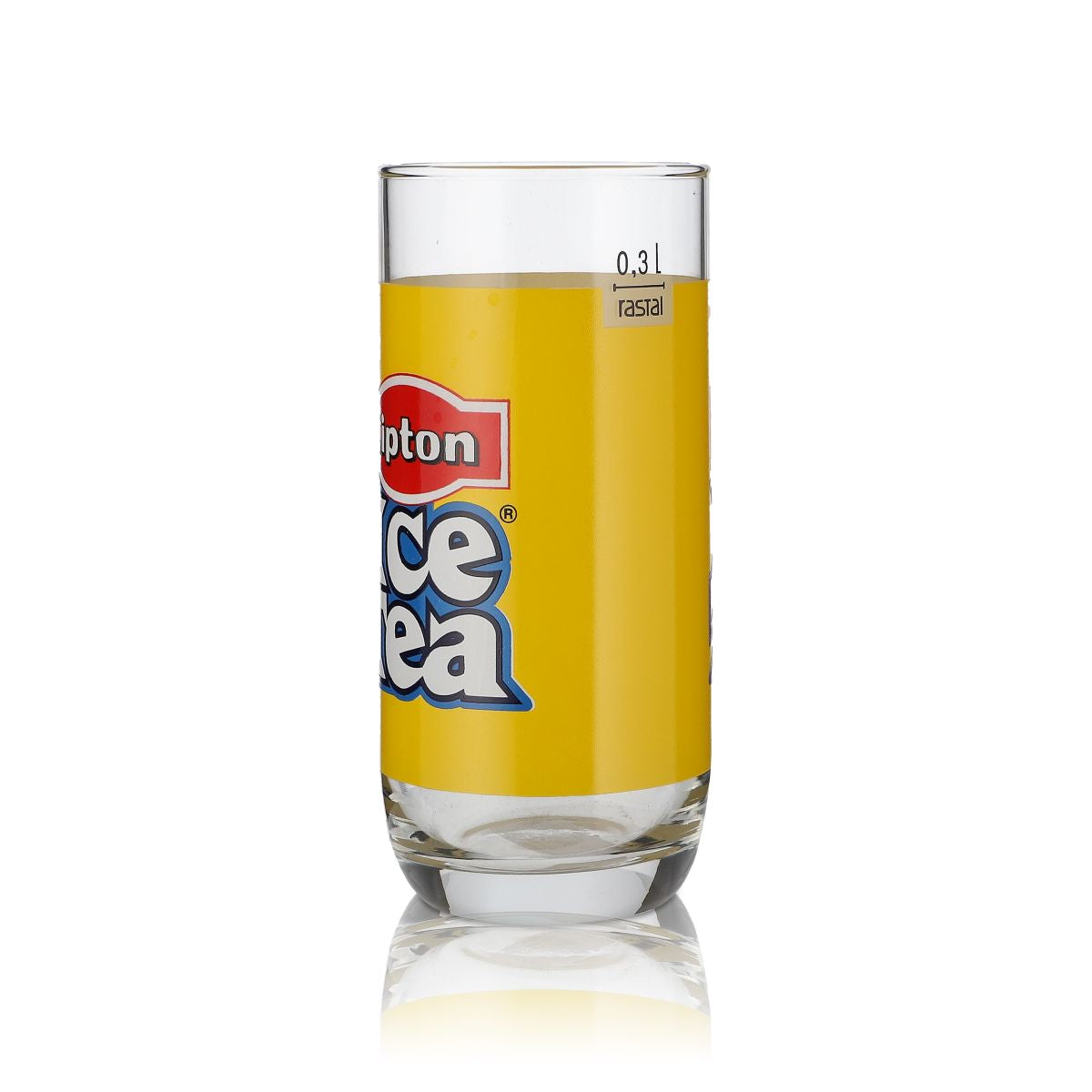 Szklanka do mrożonej herbaty Lipton Szklanka do drinków Szklanki z żółtym motywem Rastal, 0,3 l – Widok 2