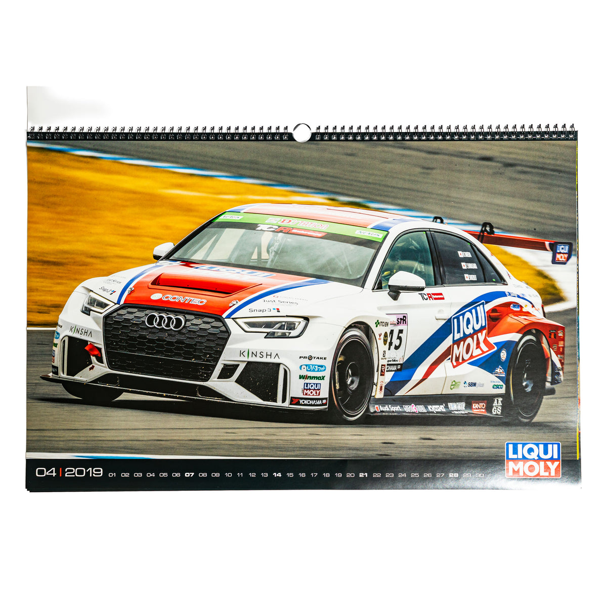 Kalendarz Liqui Moly 57 x 37 cm 2019 Formuła 1 – Widok 3