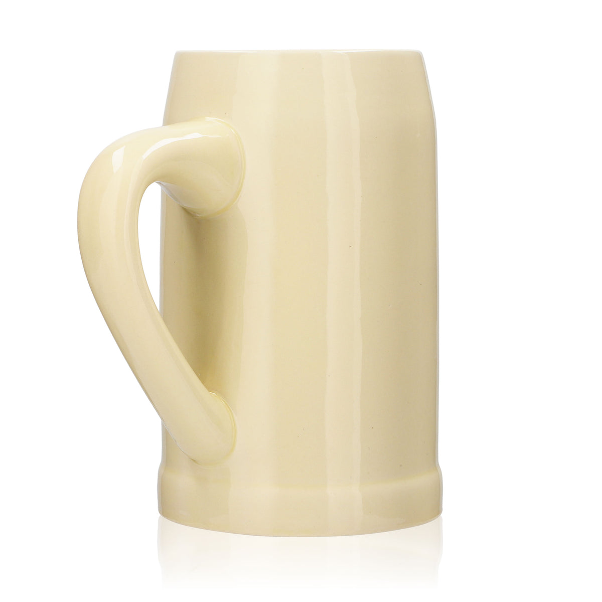 Kufel do piwa Löwenbräu, ceramiczny kufel Steinzeukrug Seidel 0,5 l Oktoberfest 2015 – Widok 4