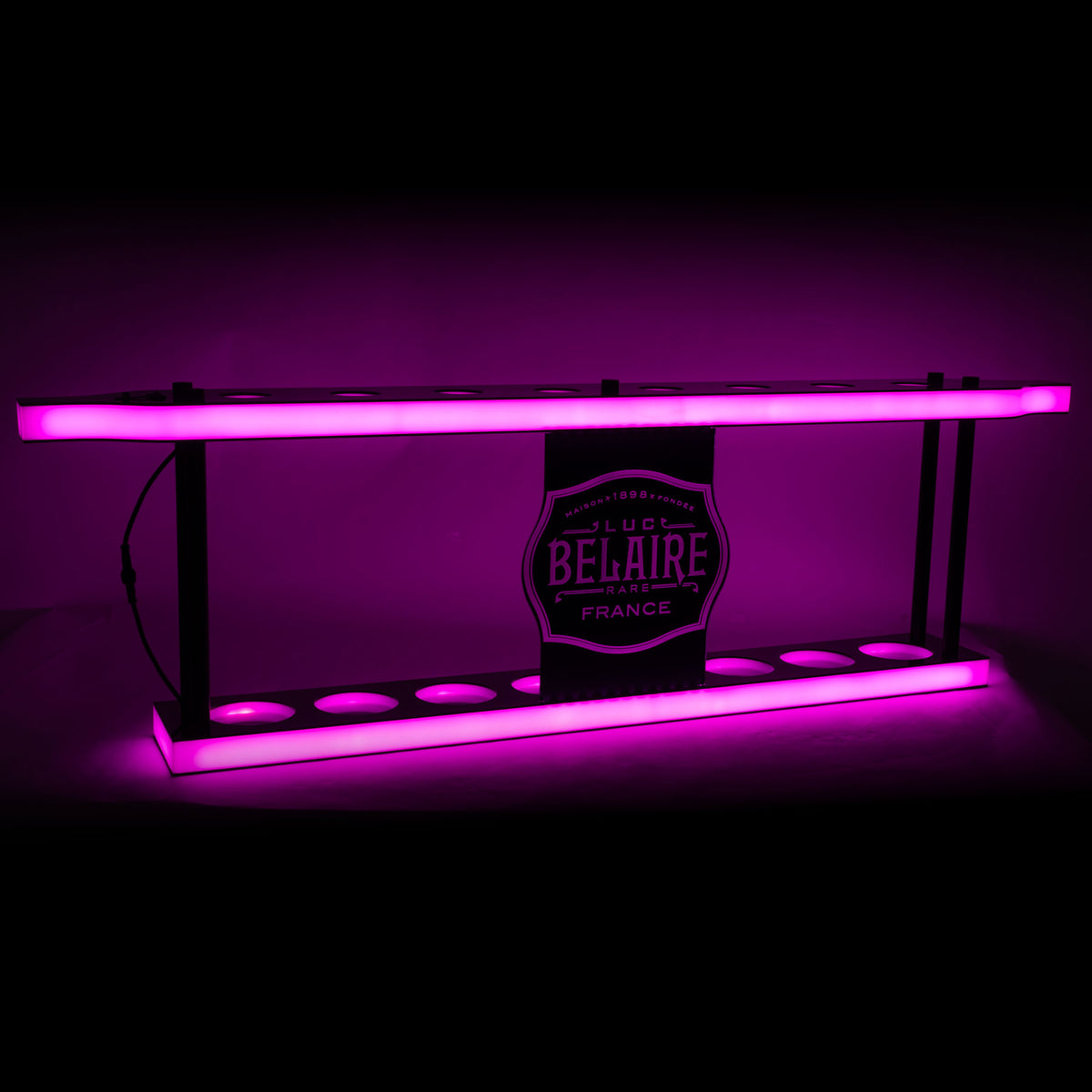 Luc Belaire Glorifier Luminated LED Dual Color 8 butelek Dwupoziomowa dekoracja – Widok 6