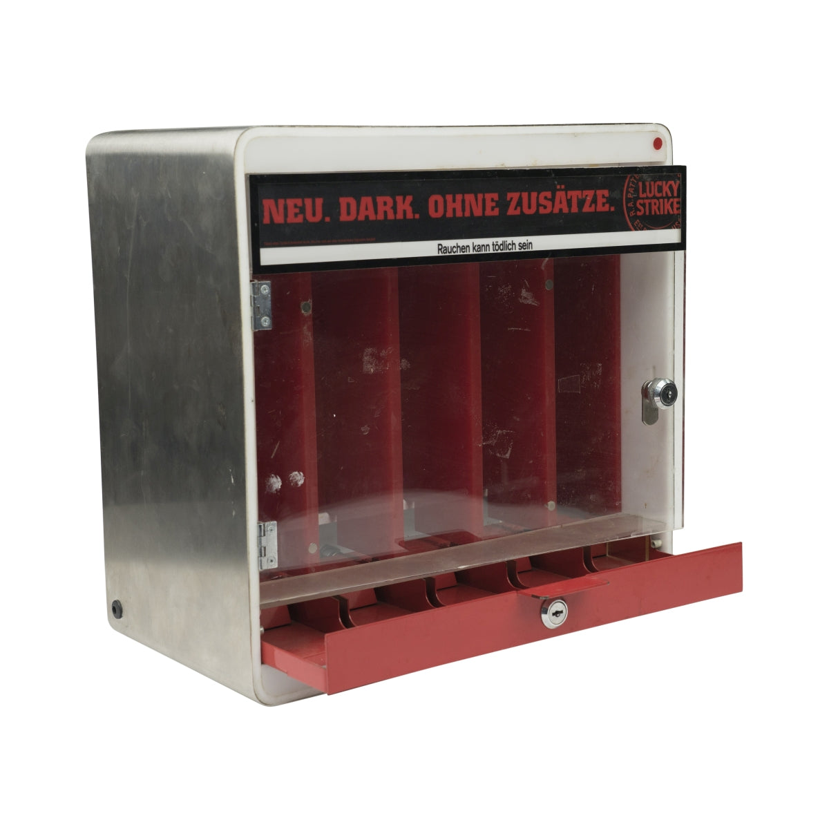 Automat do sprzedaży papierosów Lucky Strike bar vending box retro rzadki bar tytoniowy – Widok 3
