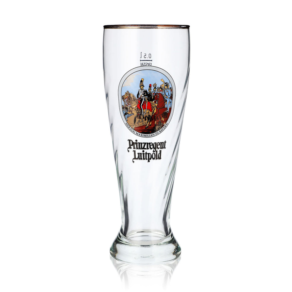 Kieliszek do piwa Luitpold 0,5 l Kieliszek do piwa pszenicznego Herzog Maximilian Bayern  Rastal