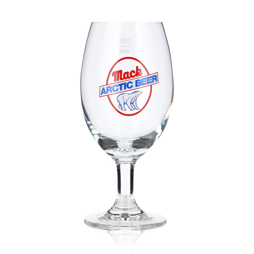 Szklanka do piwa Mack 0,25 l, puchar „Arctic Beer”, Rastal Senator