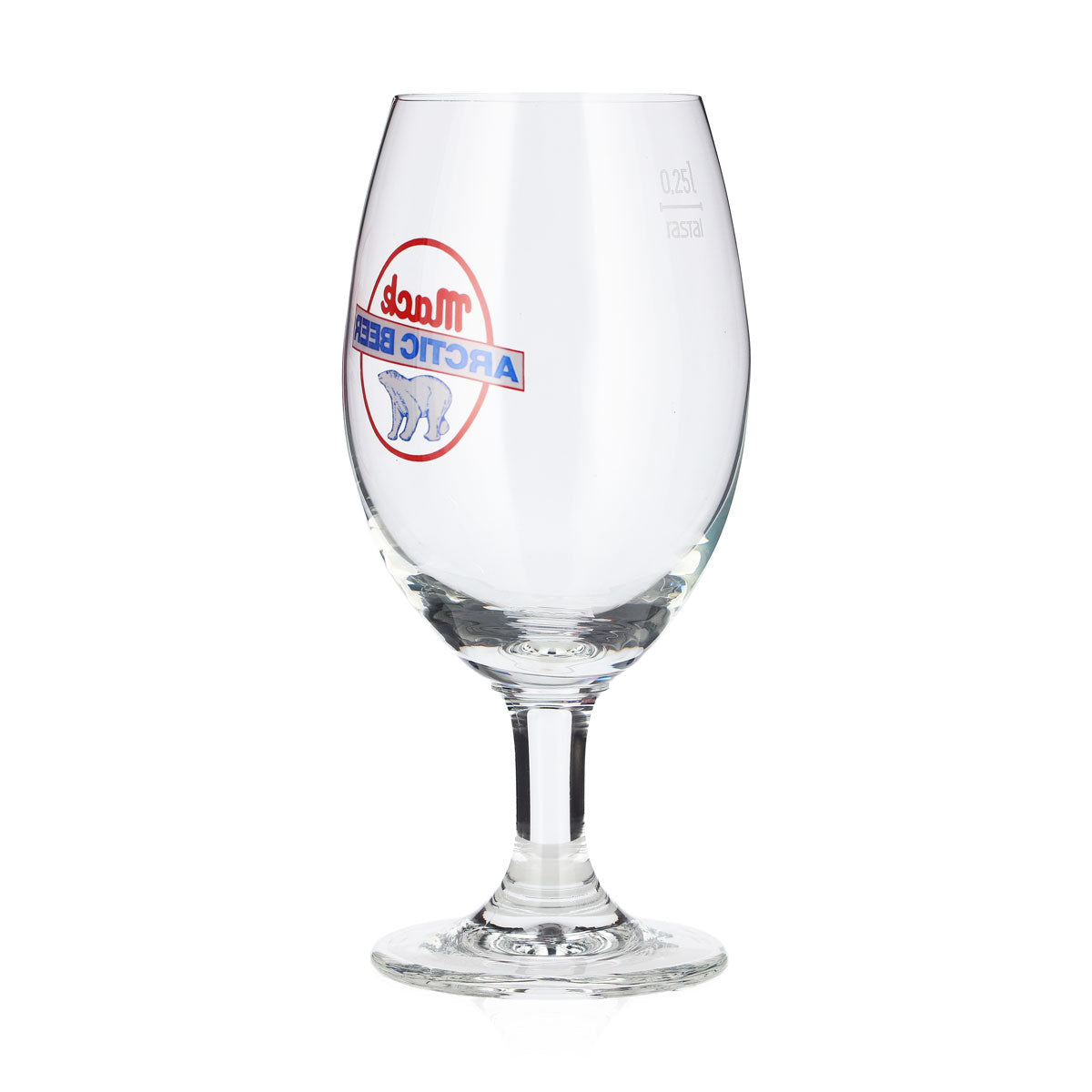 Szklanka do piwa Mack 0,25 l, puchar „Arctic Beer”, Rastal Senator – Widok 3