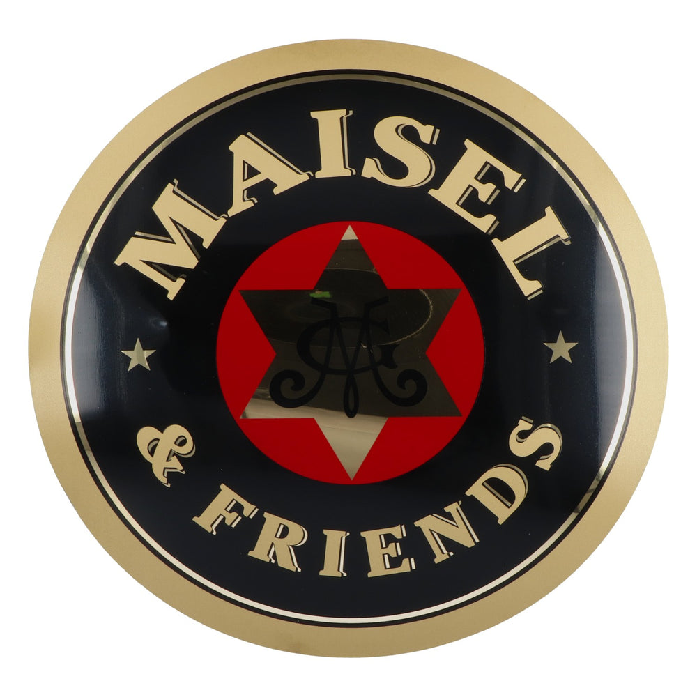 Maisel & Friends Piwo Blaszana tabliczka reklamowa Okrągła do zawieszenia