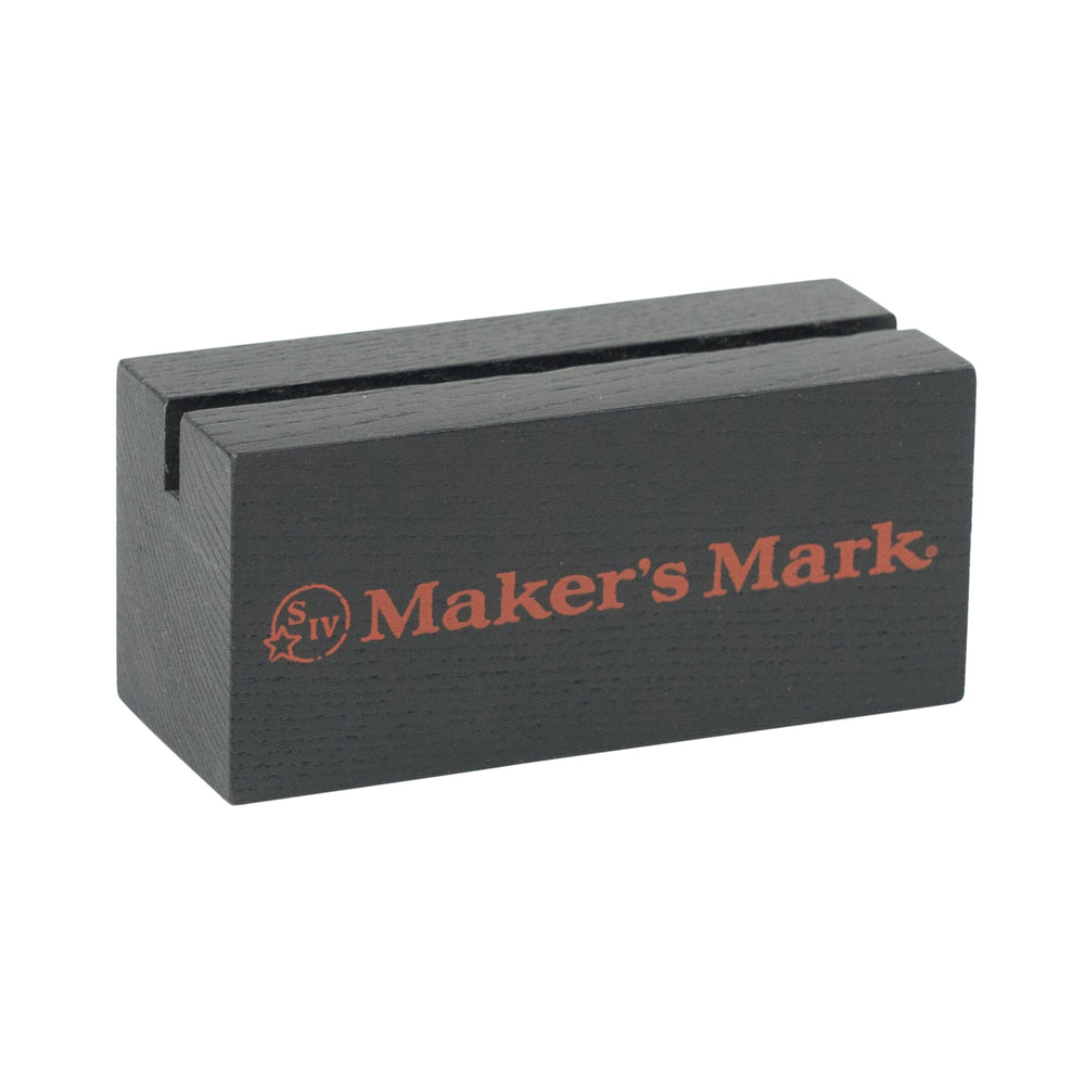 Makers Mark Table Display Menu Food Drinks Cards Holder Gastro Bar Café