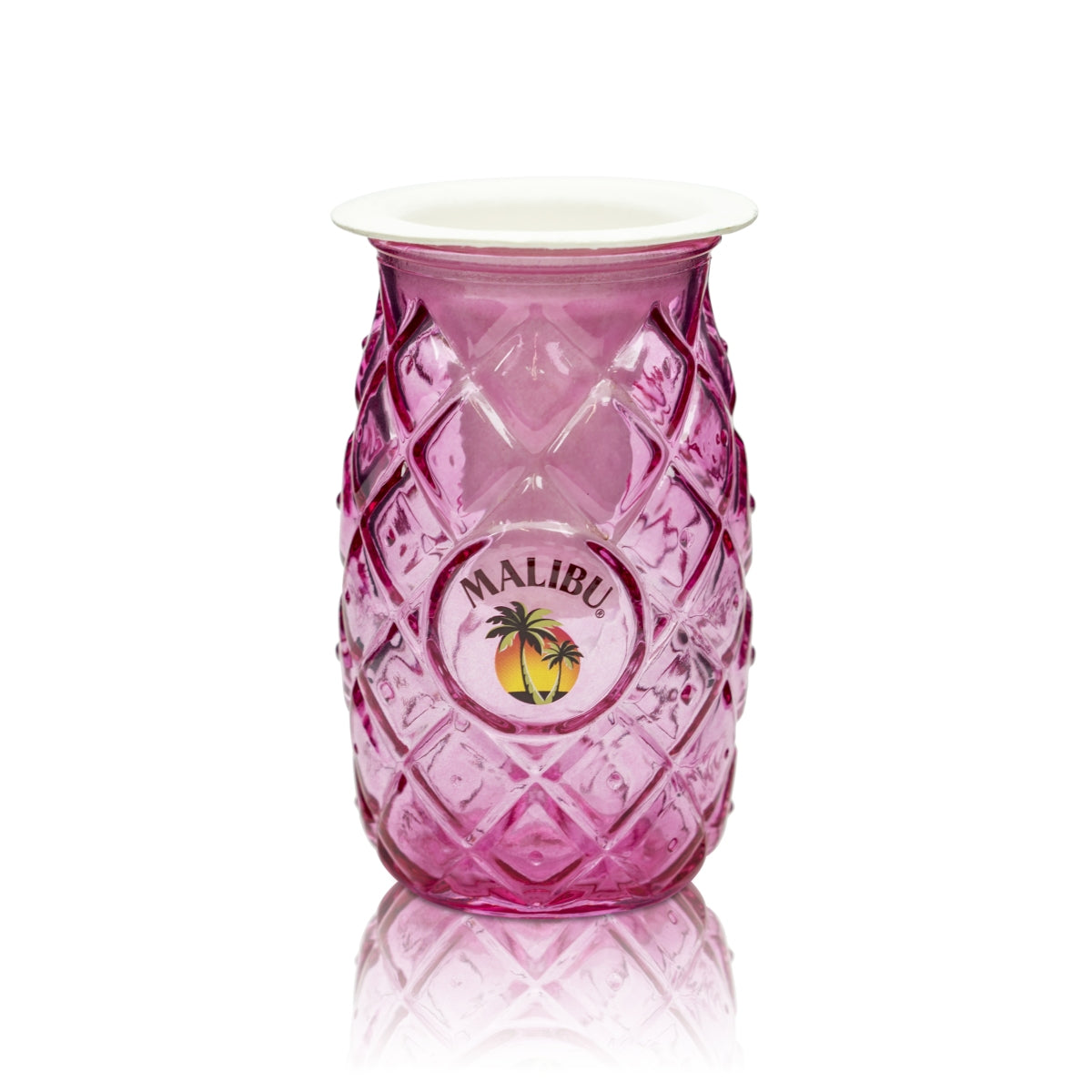 Kieliszek do likieru Malibu 0,4l Tumbler Longdrink Pineapple Kieliszki koktajlowe Pineapple Pink