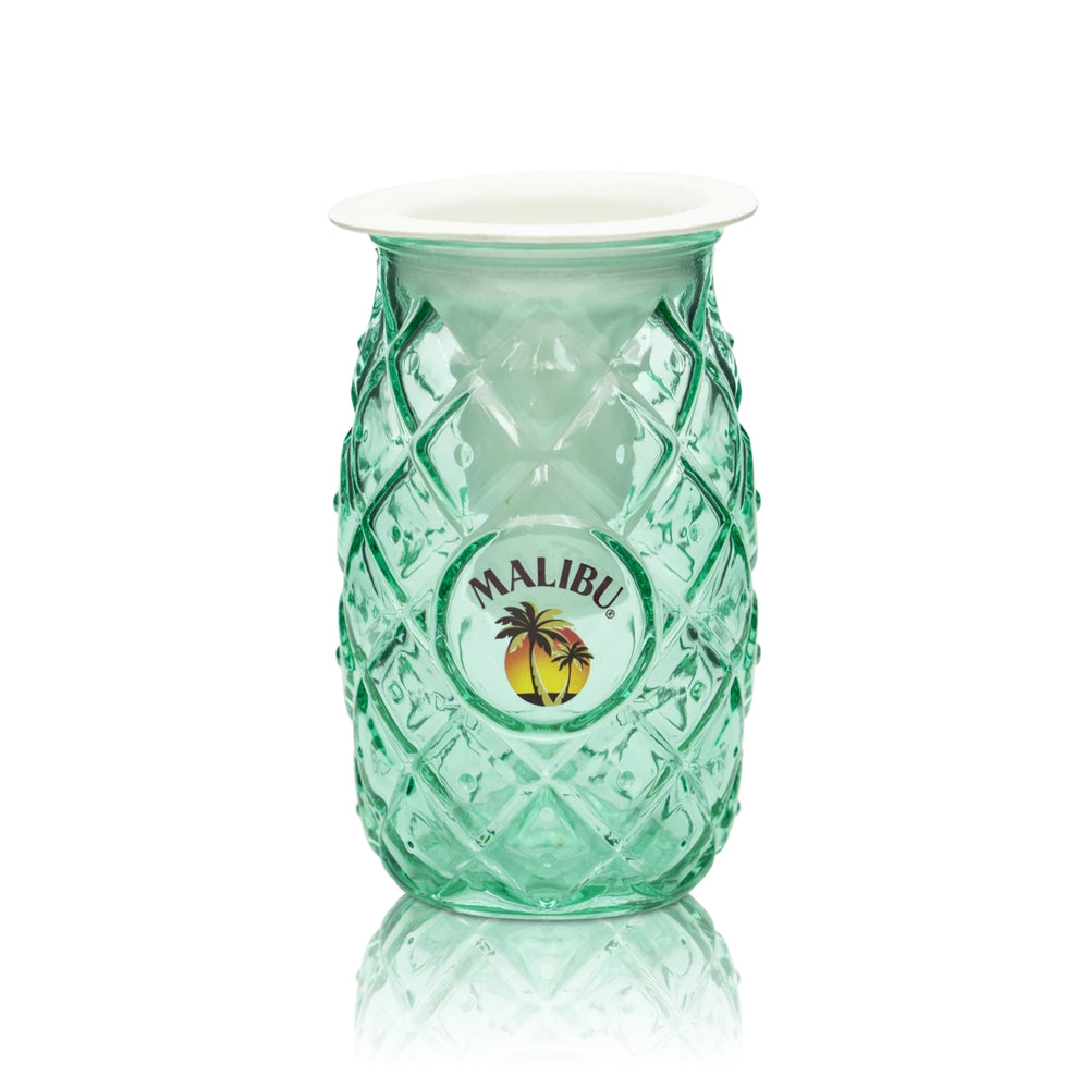 Kieliszek do likieru Malibu 0,4l Tumbler Longdrink Pineapple Kieliszki koktajlowe Pineapple Green