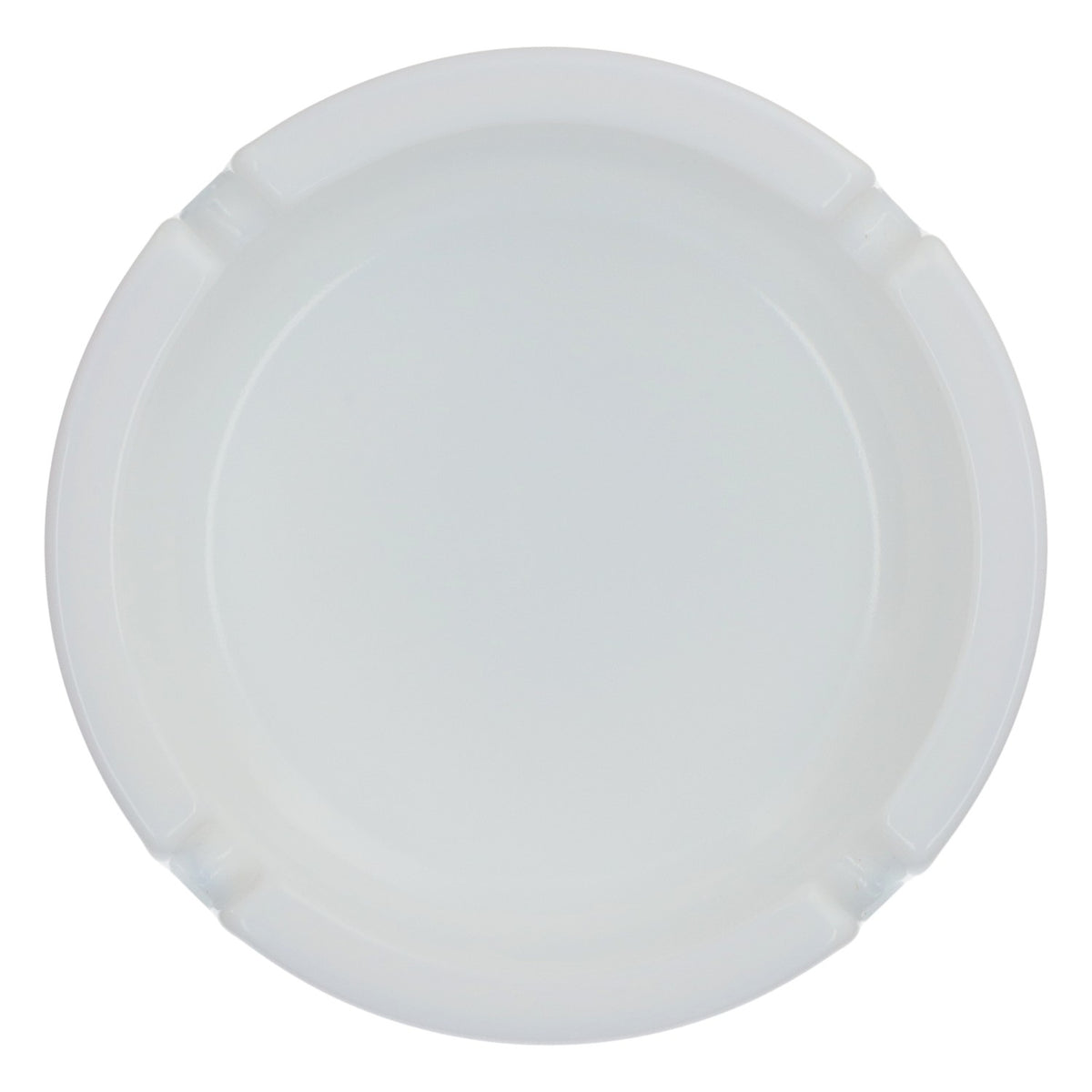 Popielniczka porcelanowa Marlboro, biała, okrągła – Widok 3