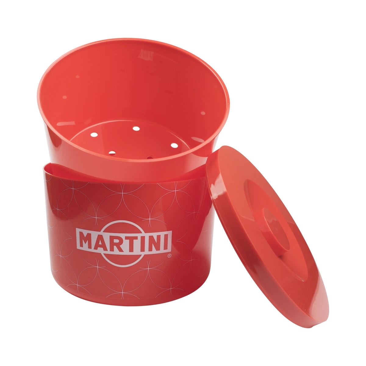 Chłodziarka do Martini Pojemnik na lód Chłodziarka 10l pokrywka Kostki lodu Butelki do napojów Gastro – Widok 3