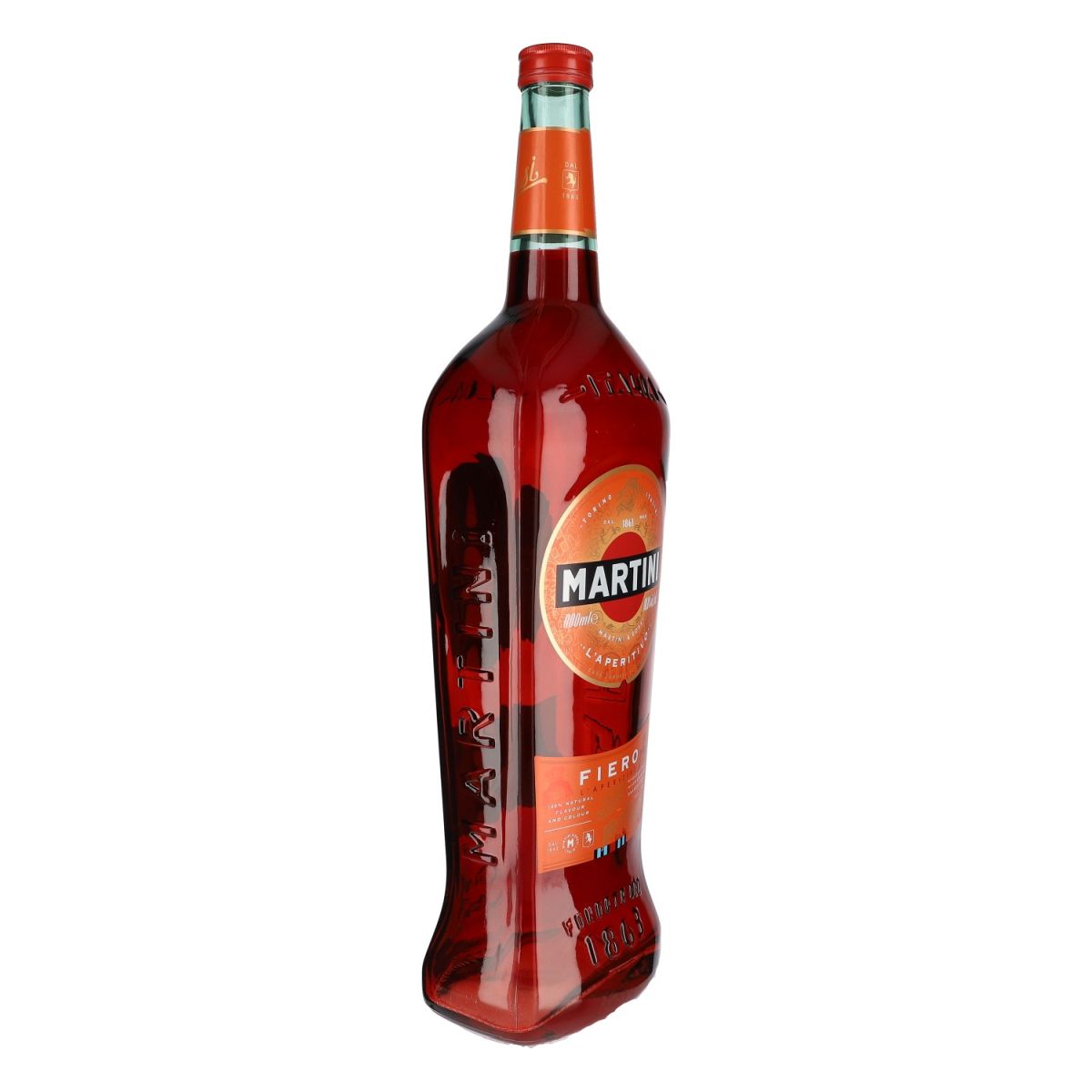 Martini butelka dekoracyjna butelka atrapy PUSTA 3 l butelka magnum dekoracja barowa – Widok 2