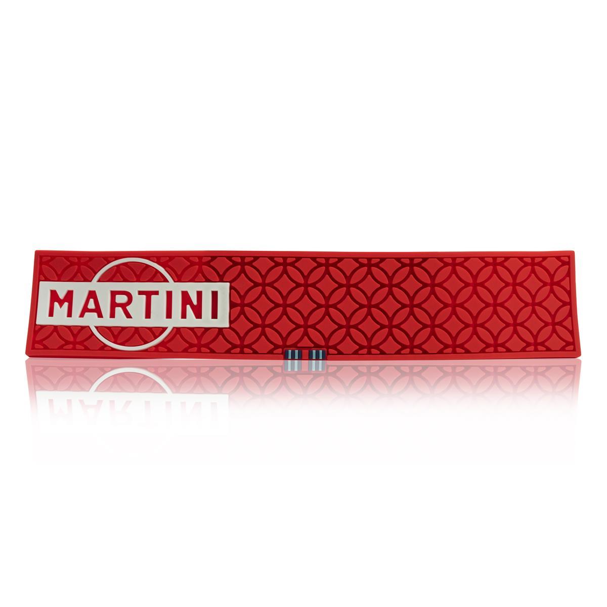 Zestaw barowy XL Martini Wermut: schładzacz + mata barowa + taca + otwieracz + miseczki – Widok 5