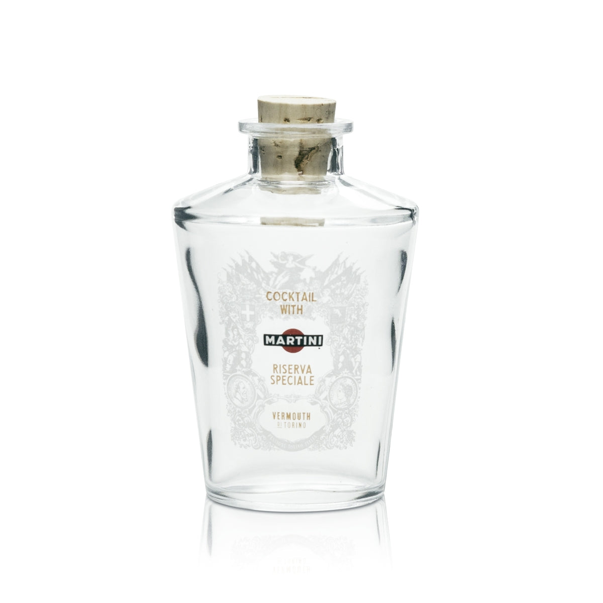 Martini wermut butelka 0,1l butelka korek kieliszki prezent perfumy aperitif bar