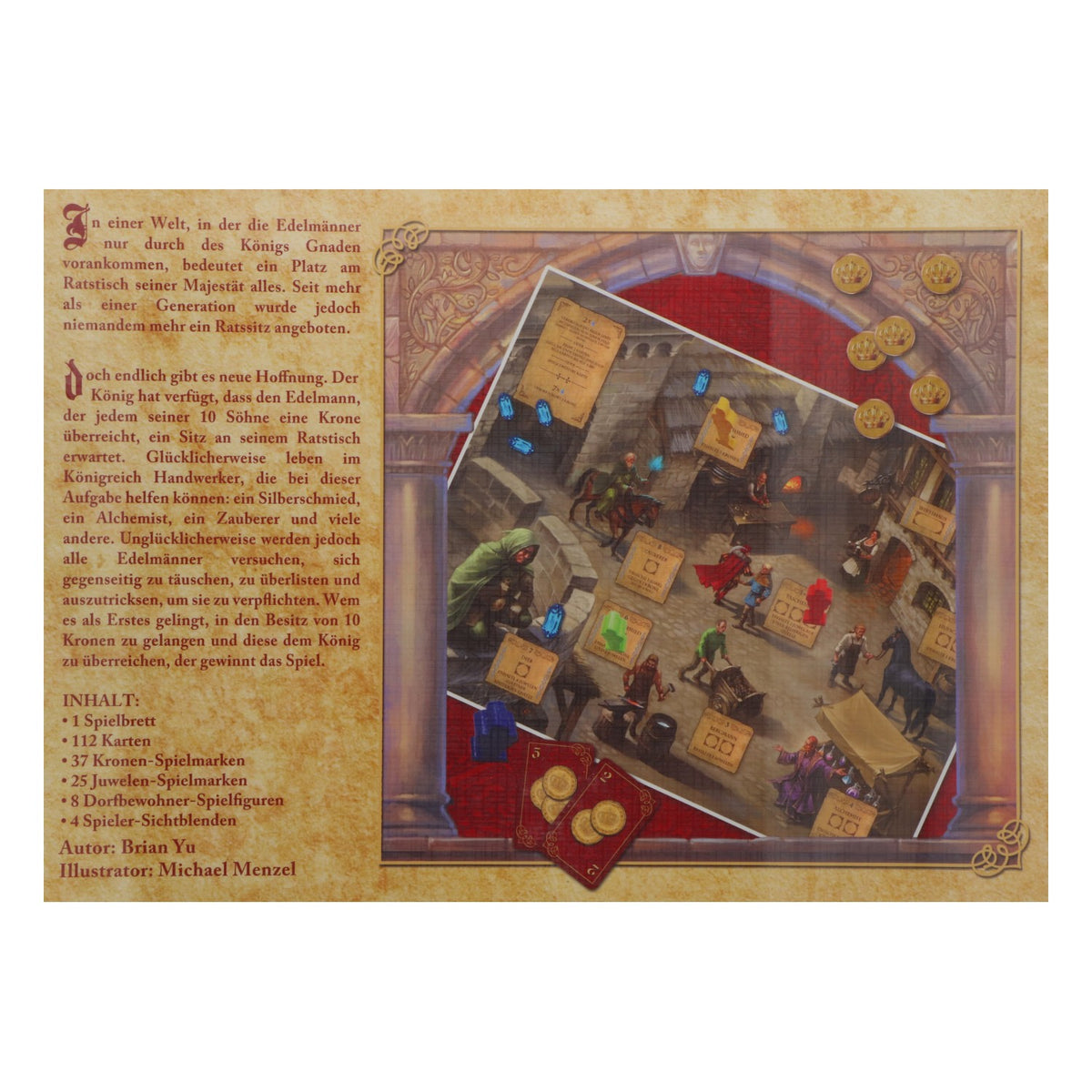 Mattel Games – gra planszowa „Bier: Korony dla króla” – Widok 3