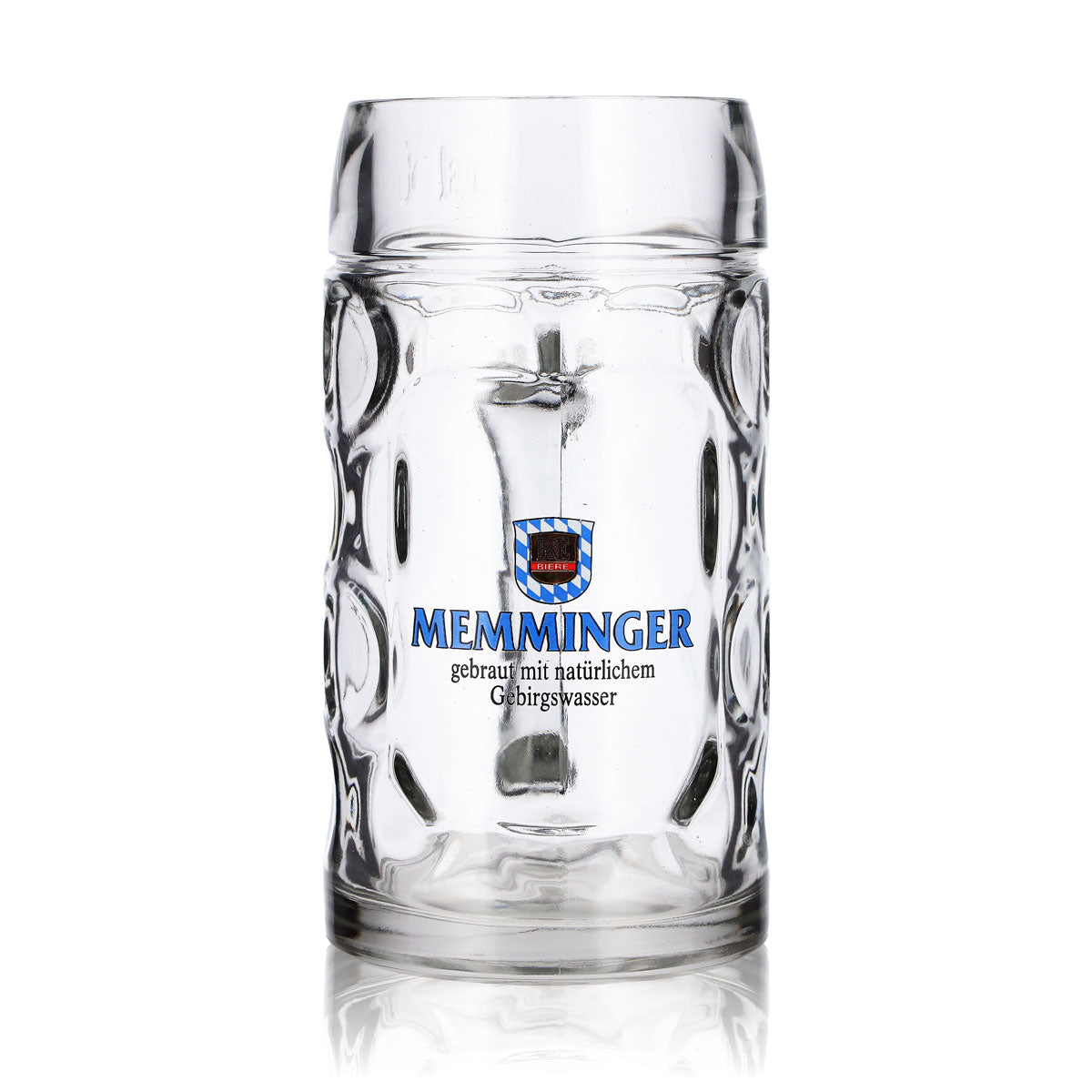 Szklanka do piwa z Memmingen, dzbanek 0,5 l