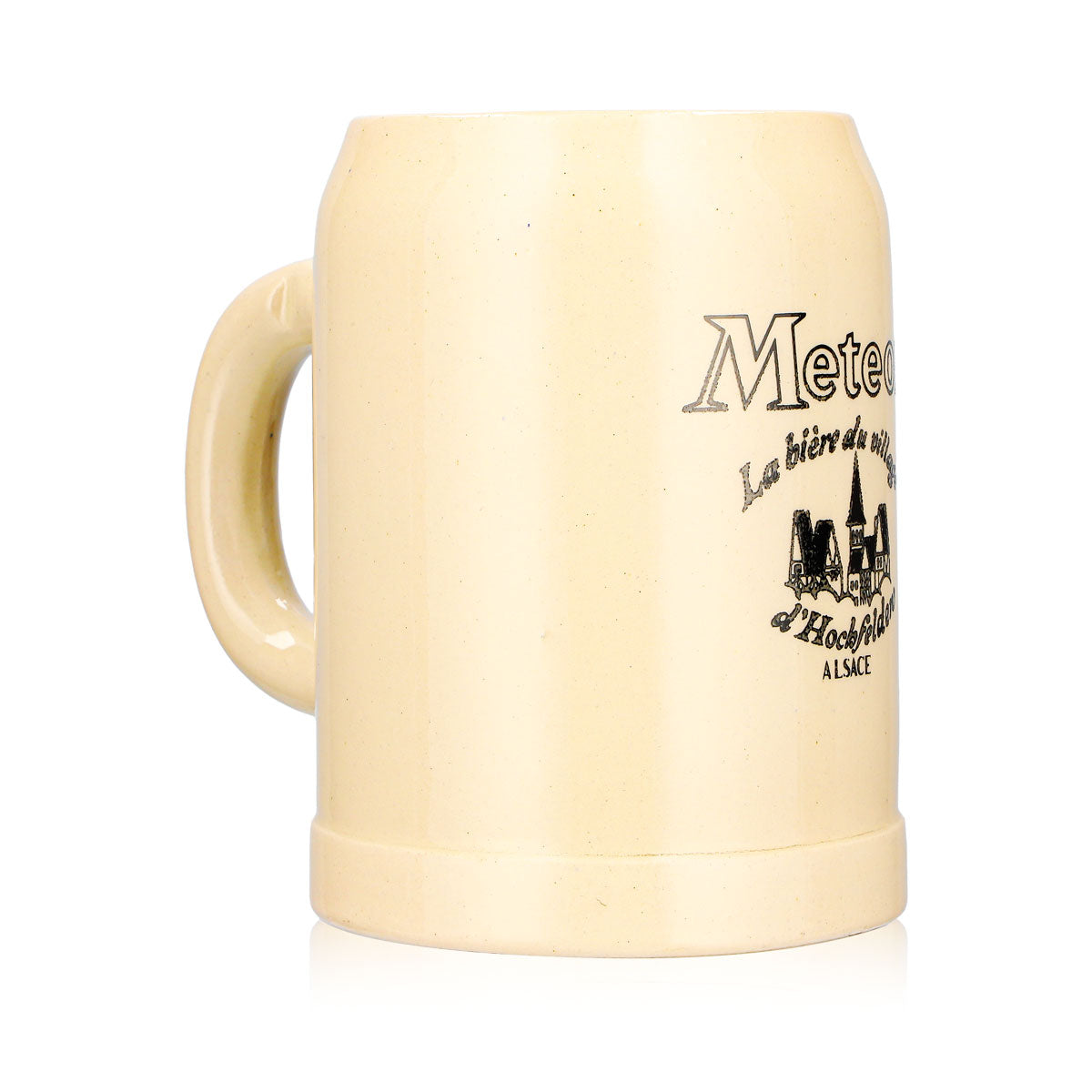 Szklanka do piwa Meteor 0,5 l, gliniany kufel, glina – Widok 3