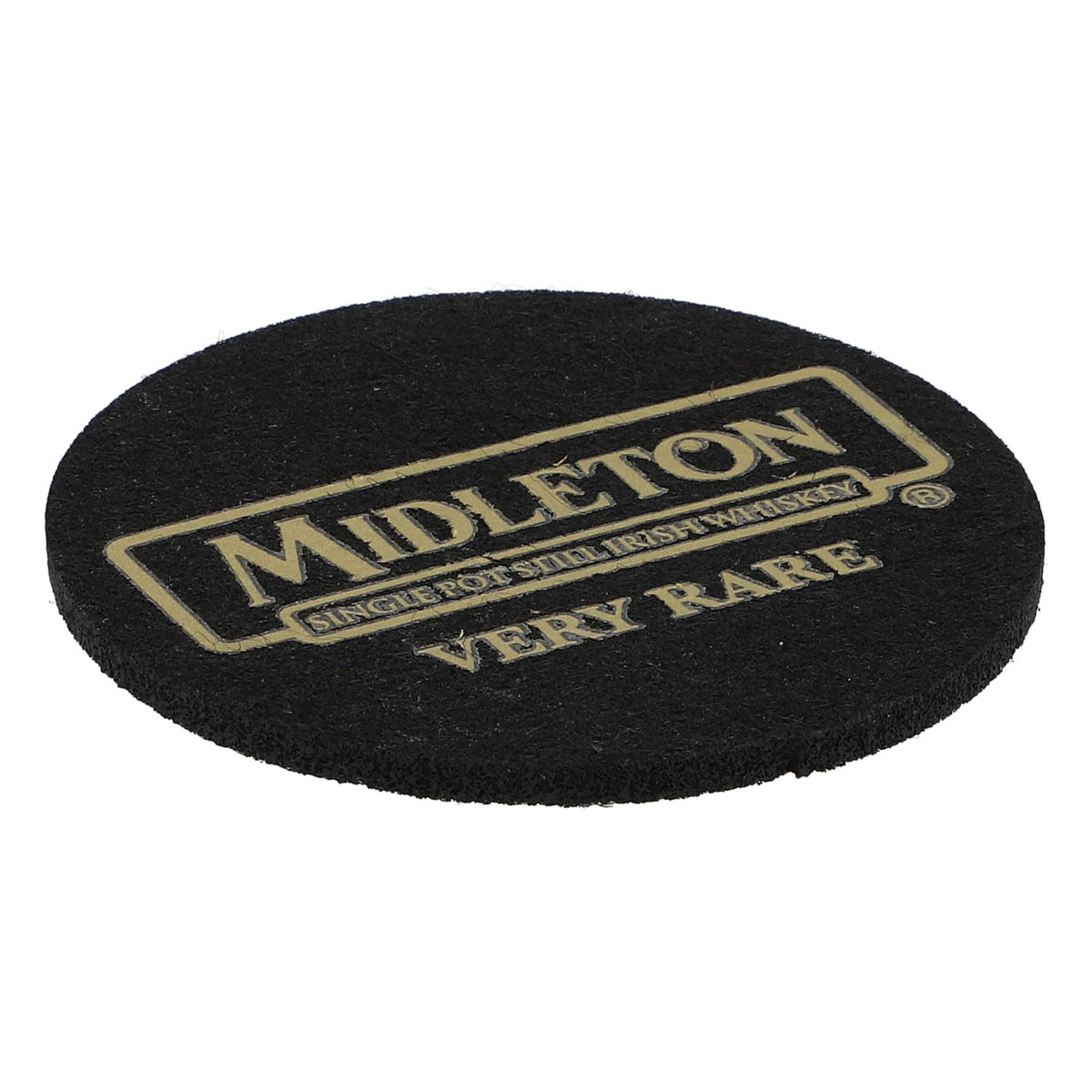 Podkładka pod szklanki Middleton Whiskey Filz, czarna, średnica 6,2 cm „Middleton”