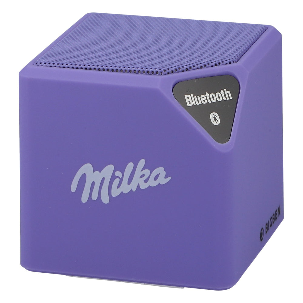 Głośnik Bluetooth Milka BIGBEN Luminous z efektami świetlnymi, fioletowy