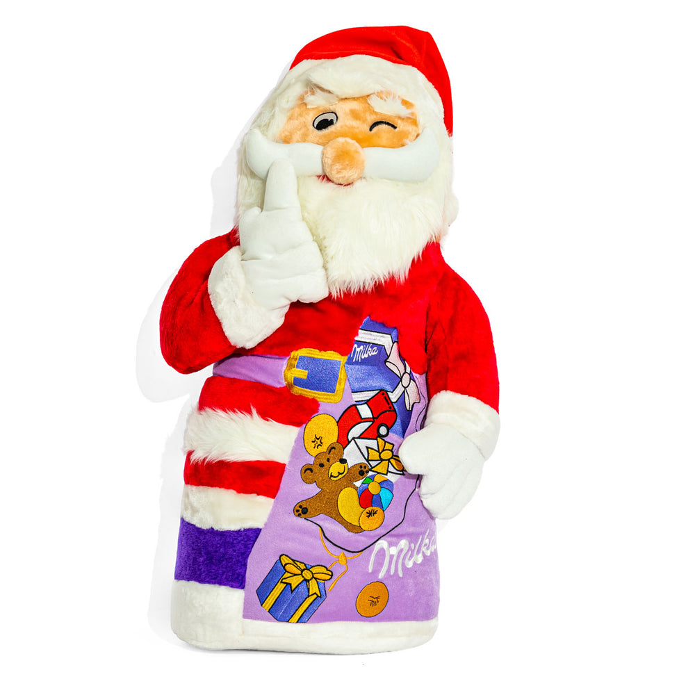 Milka Żywność Pluszowa 80 cm Święty Mikołaj Czerwony do postawienia kolorowy